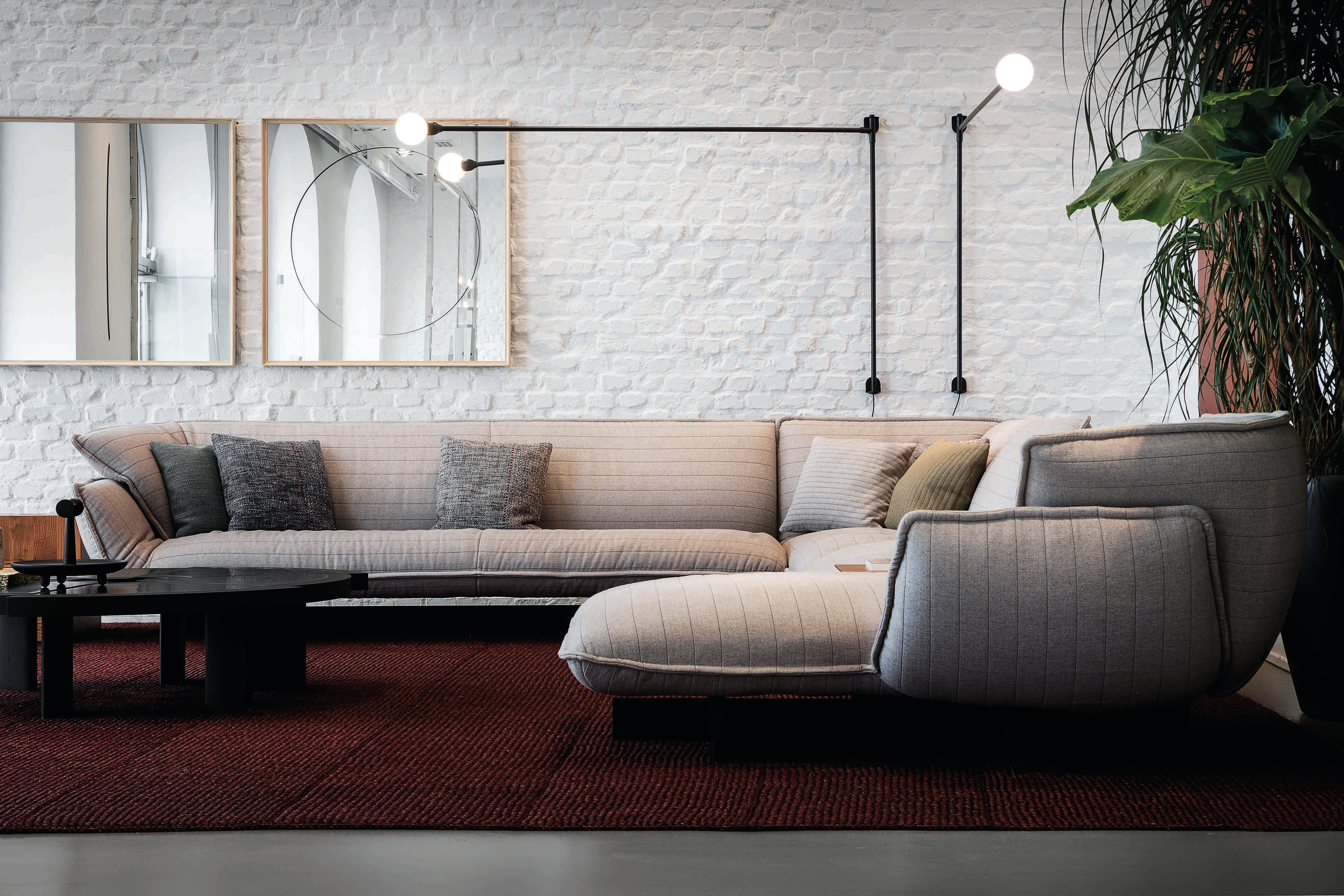 Wandleuchte mit Schwenkarm POTENCE PIVOTANTE schwarz