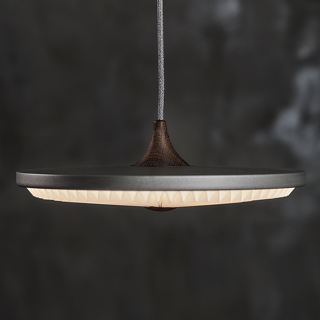 Pendelleuchte MODEL 198 SOLEIL geräucherte Eiche