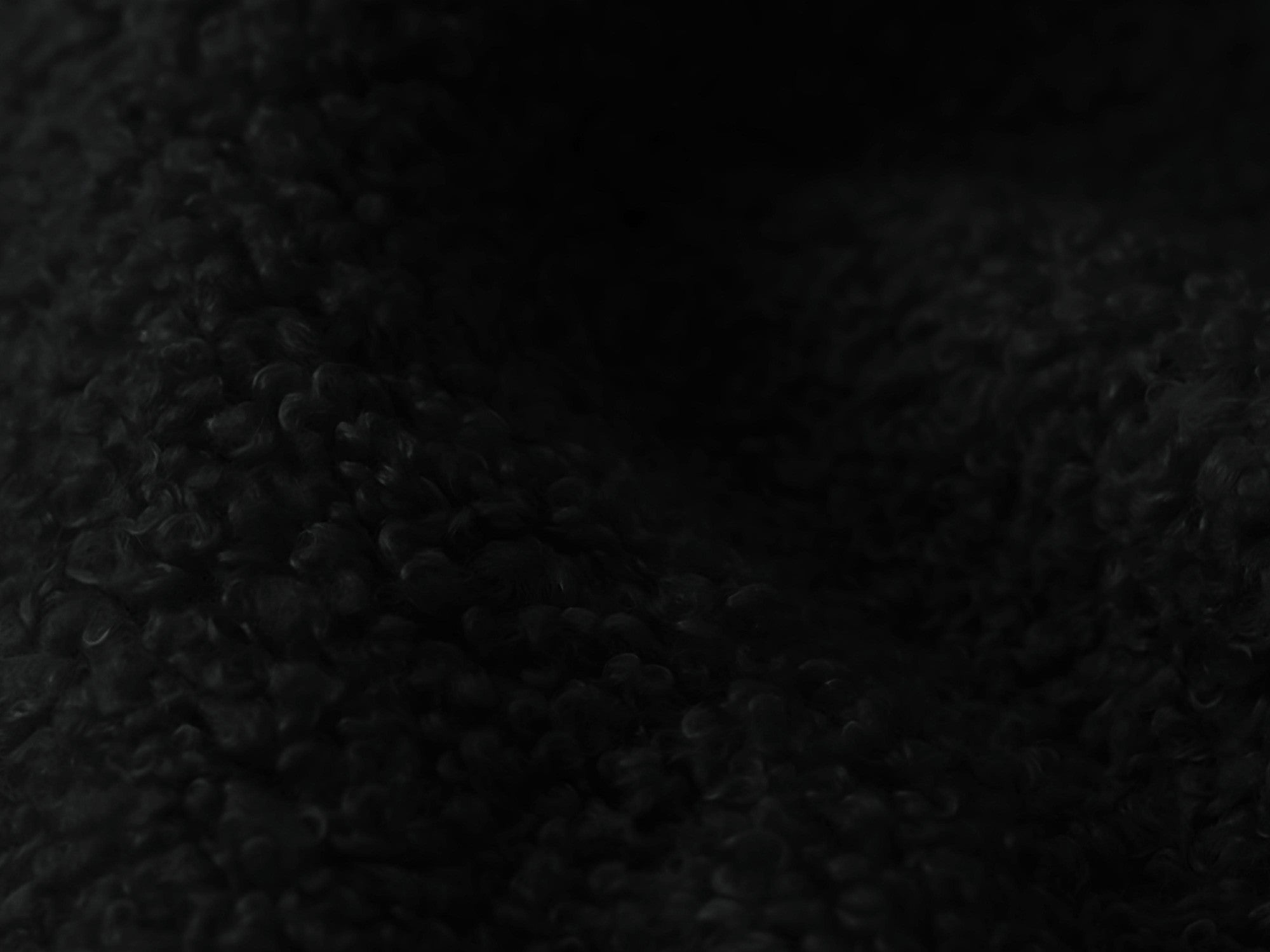 3-Seater Sofa with Sleeping Function LOHI Black Boucle