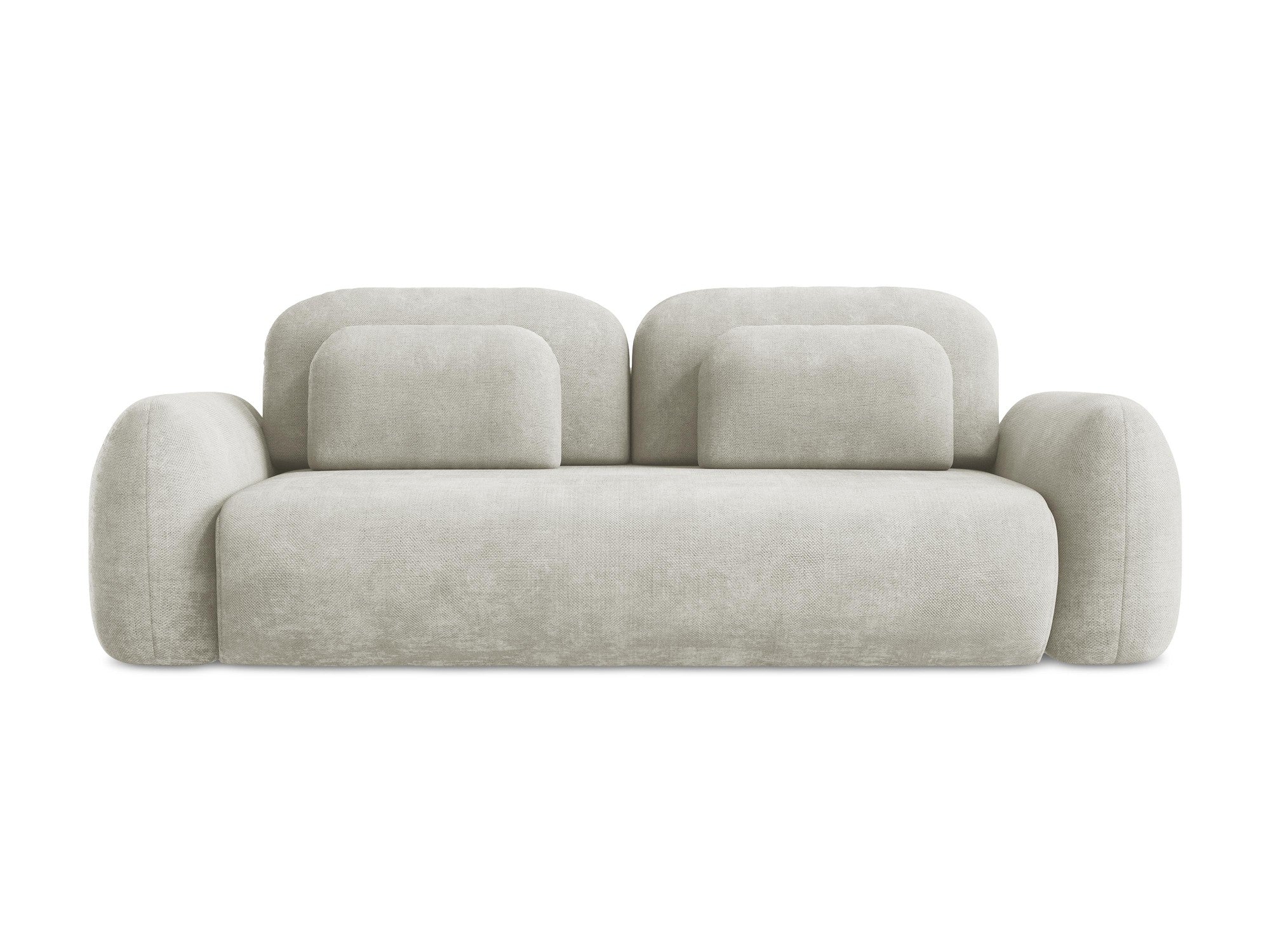 3-Seater Sofa with Sleeping Function LOHI Pearl Chenille