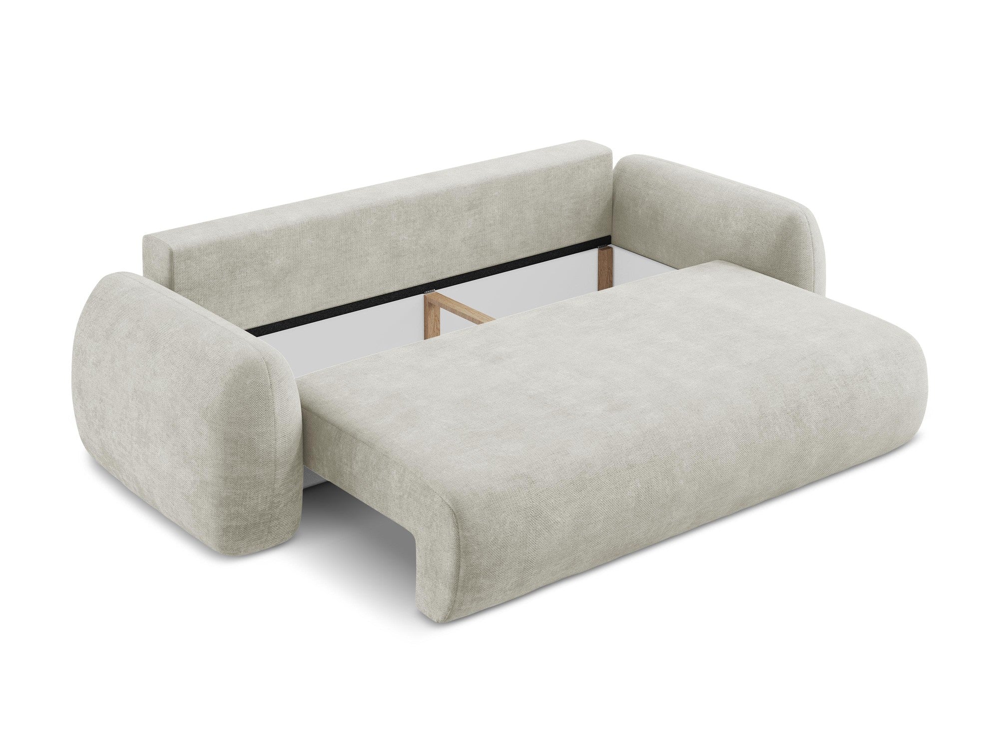 3-Seater Sofa with Sleeping Function LOHI Pearl Chenille