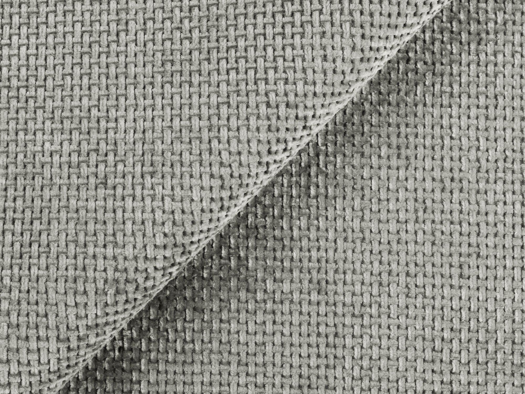 Sessel / Modul LOKUA hellgraues Chenille