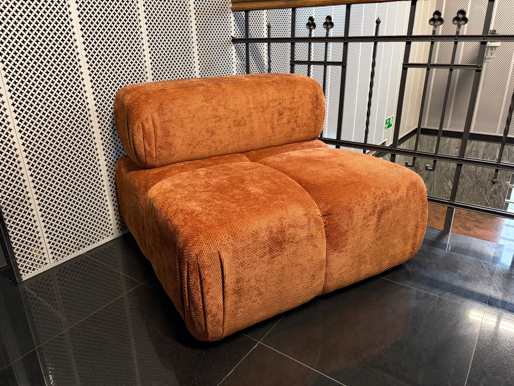 Sessel / Samtmodul LOKUA schwarz