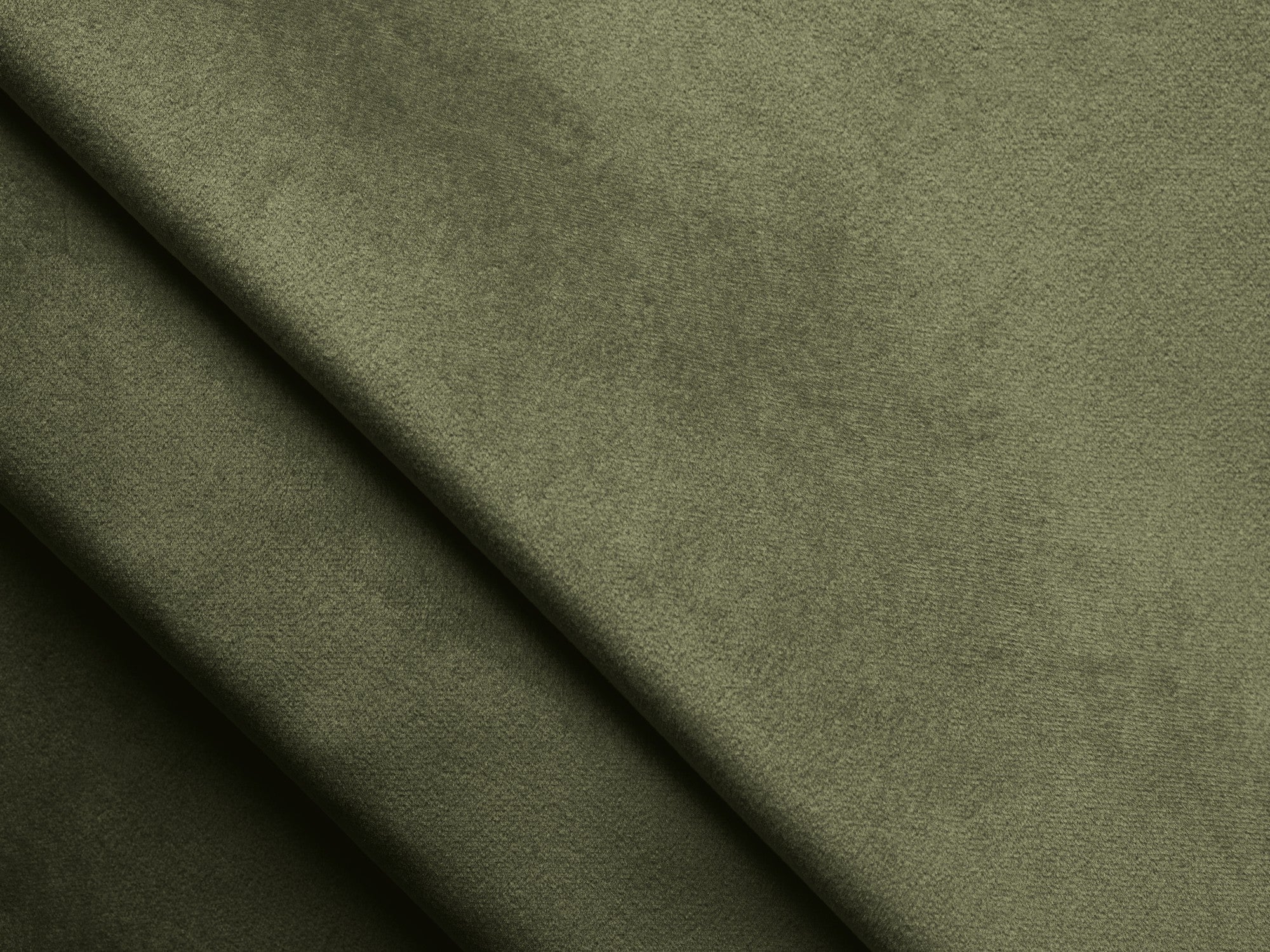 Pouf / velvet module LOKUA olive