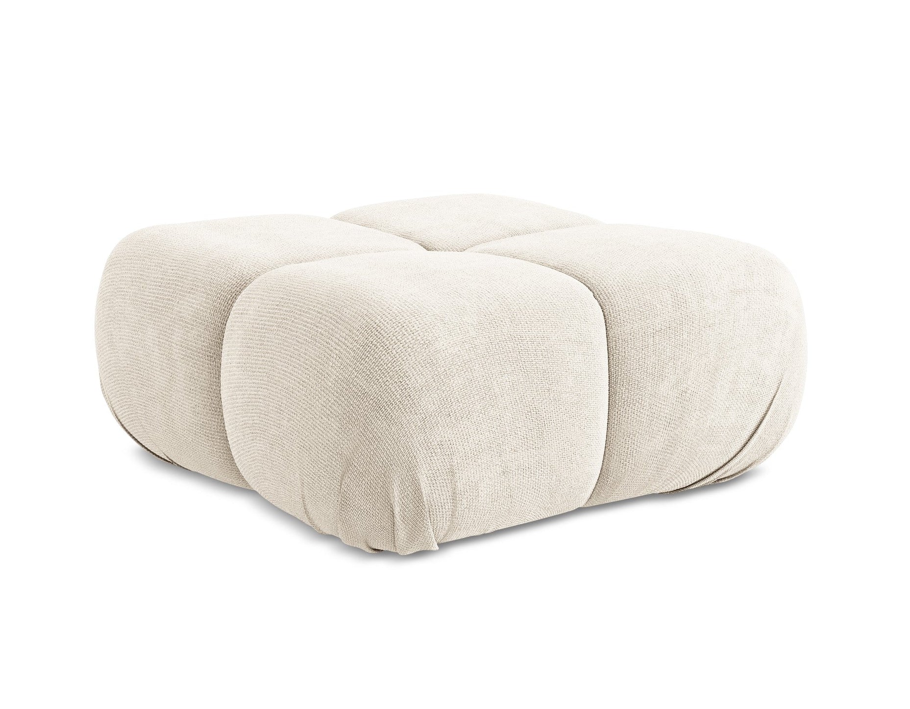Pouf / module LOKUA light beige chenille