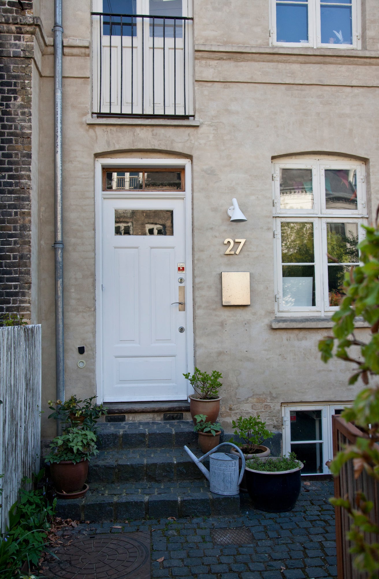 Außenwandlampe AJ 50 weiß