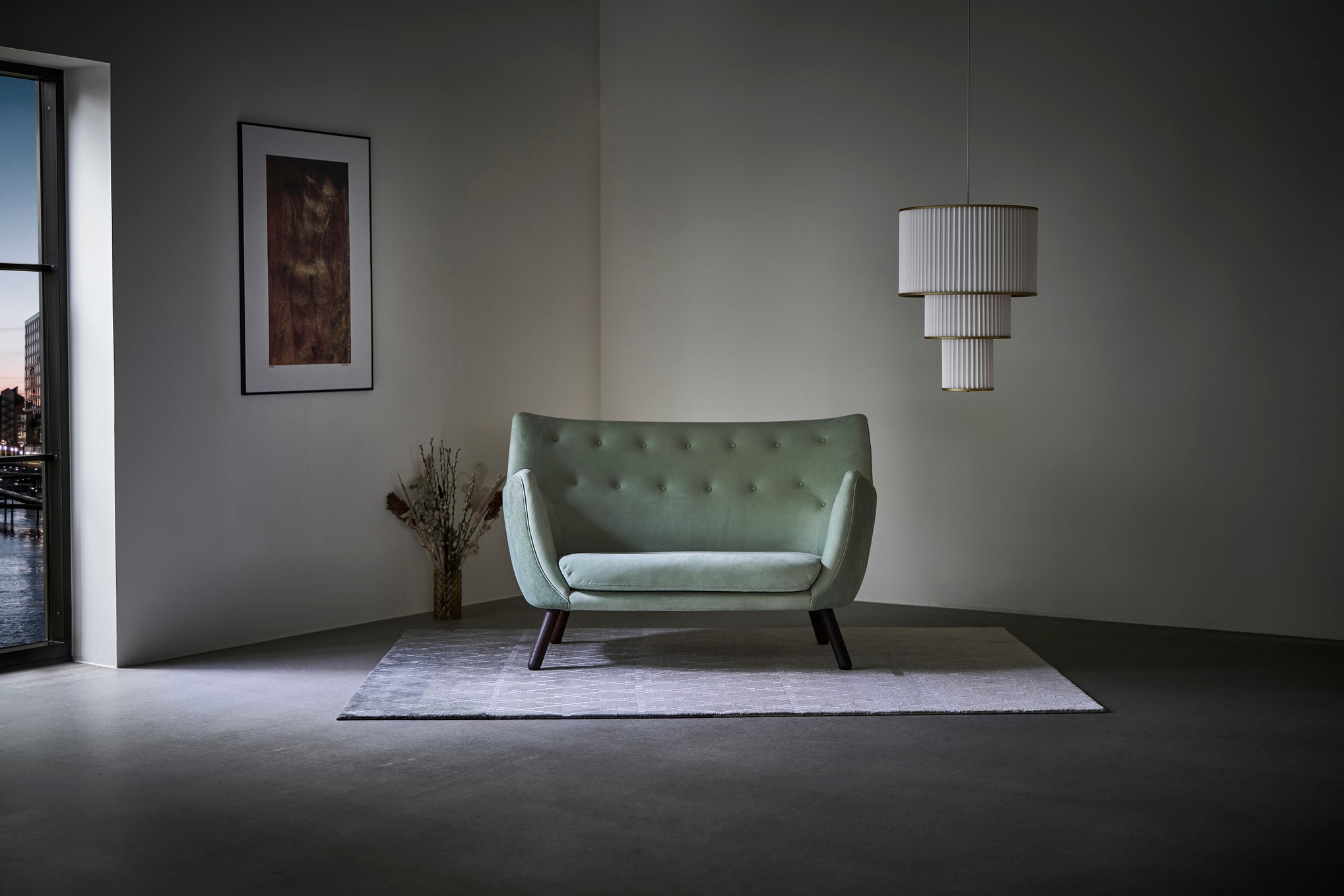 Lampa wisząca MODEL 112 PLIVELLO biały ze złotym – Le Klint