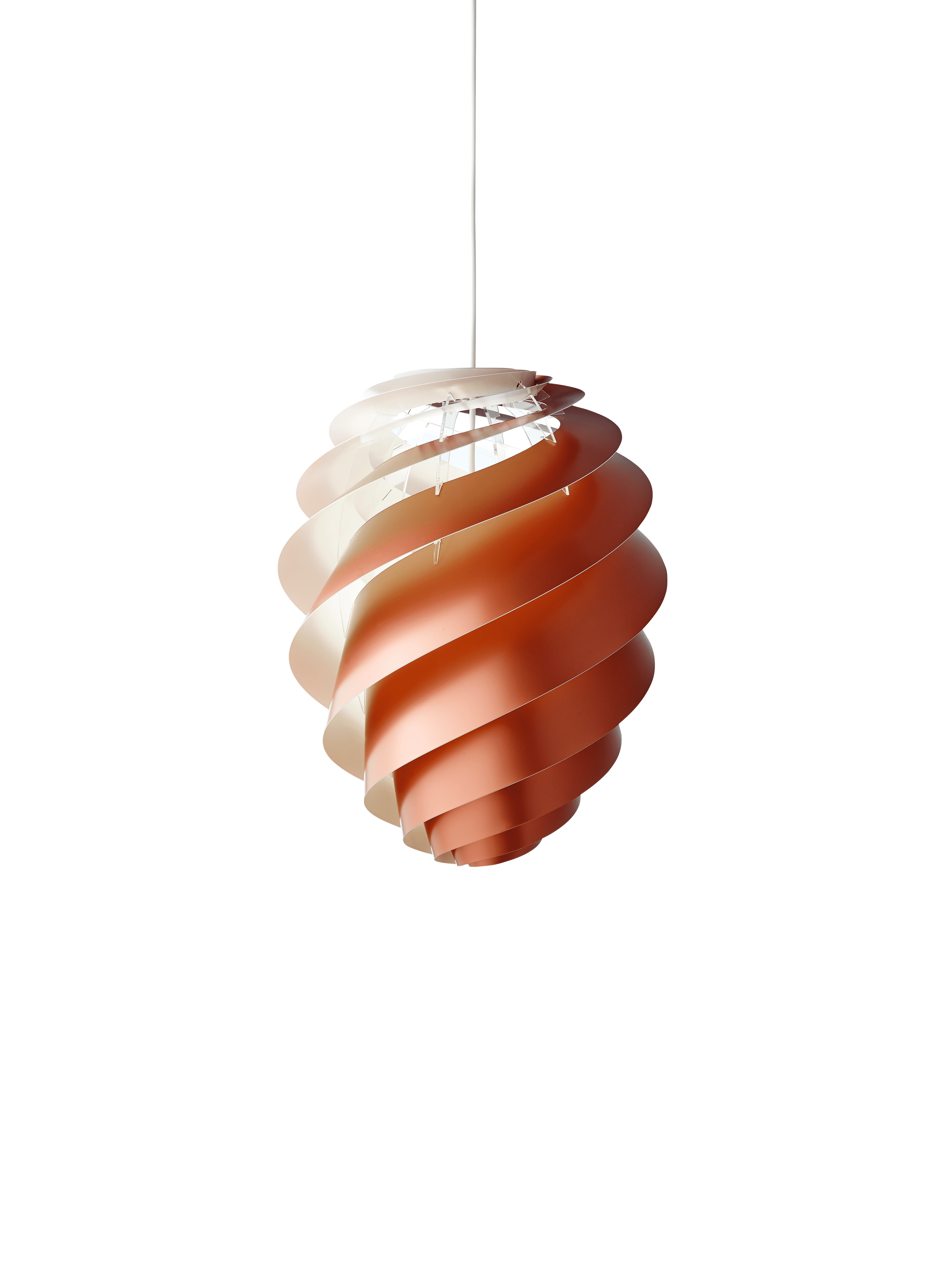 Pendelleuchte MODELL 1312 SWIRL 2 kupferfarben