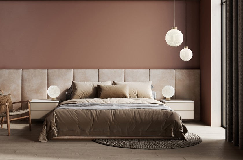 Tischlampe MODELL 375 weiß mit heller Eichenbasis