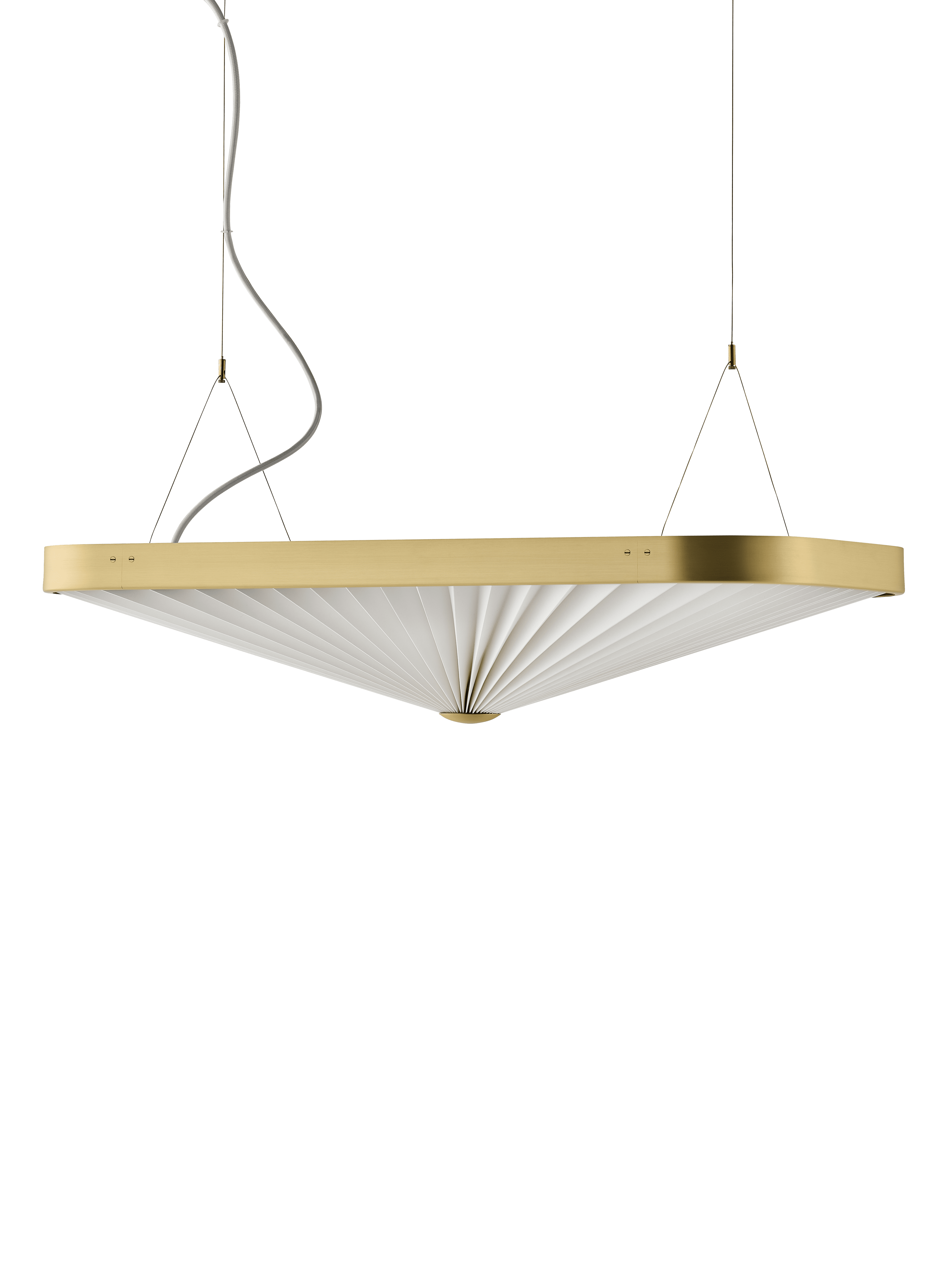 Hanging Lamp MODEL 197 CELINE white with gold