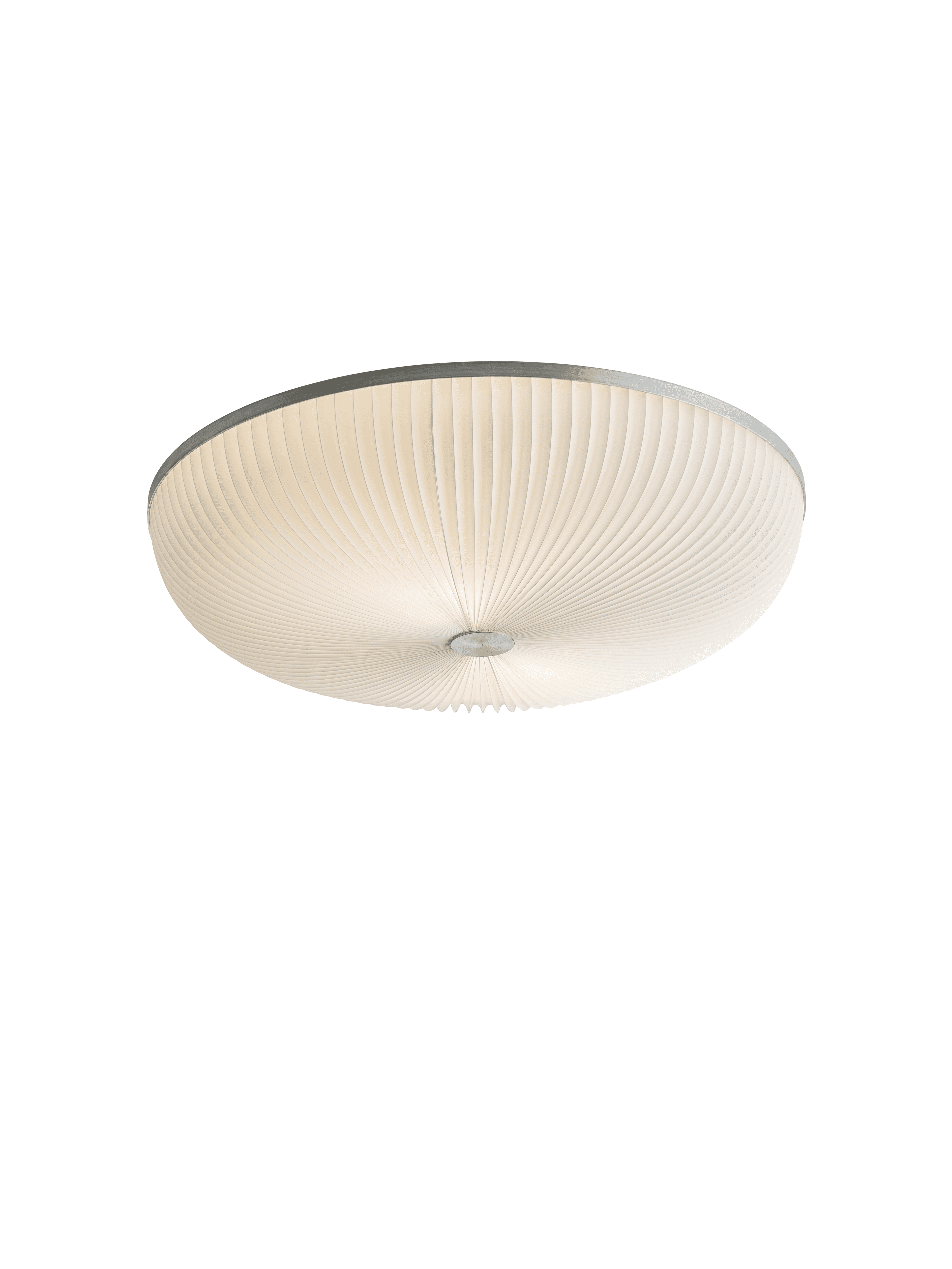 Wandleuchte MODELL 236 LAMELLA weiß mit Silber