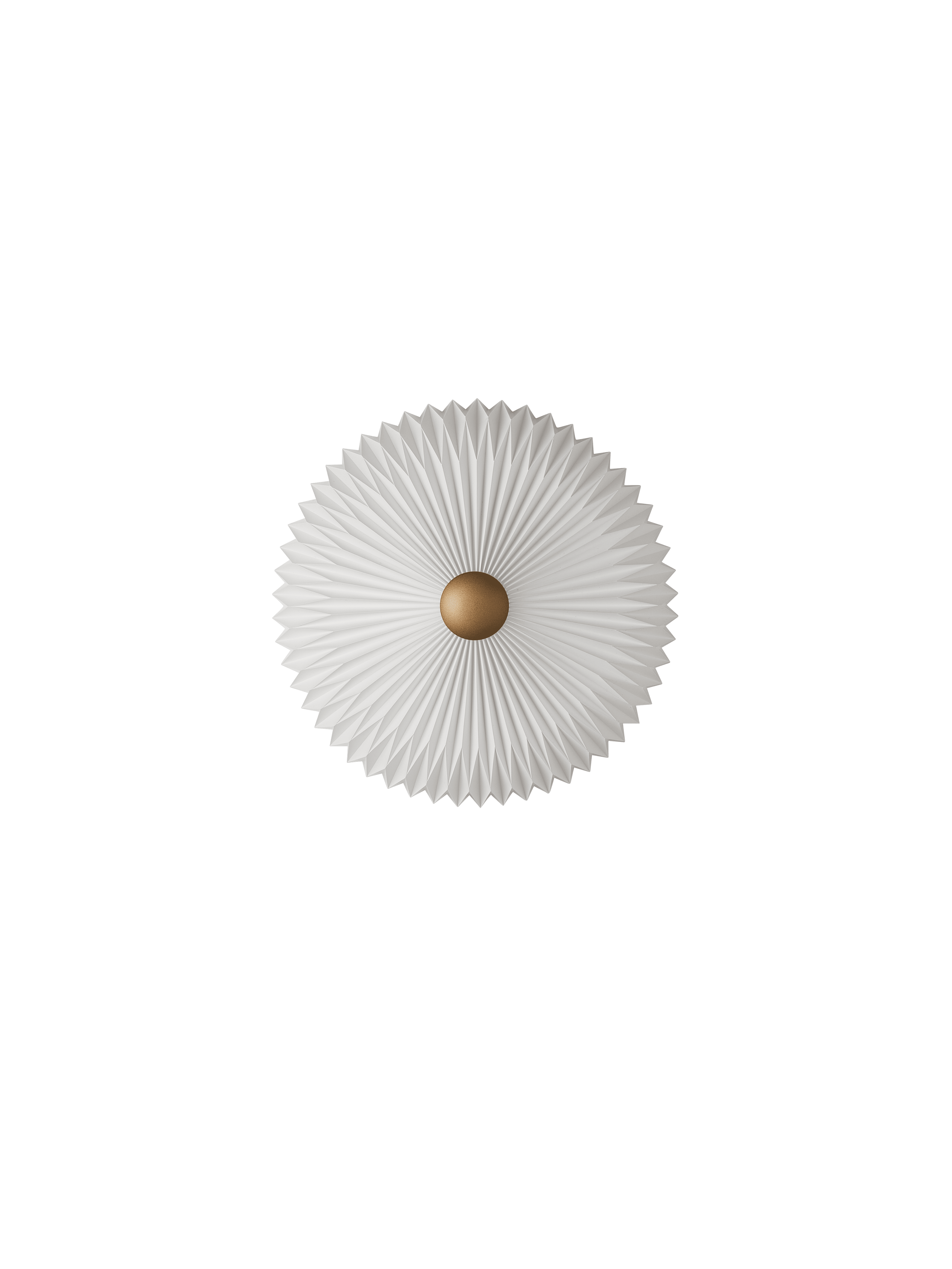 Wall Lamp MODEL 23 white with gold