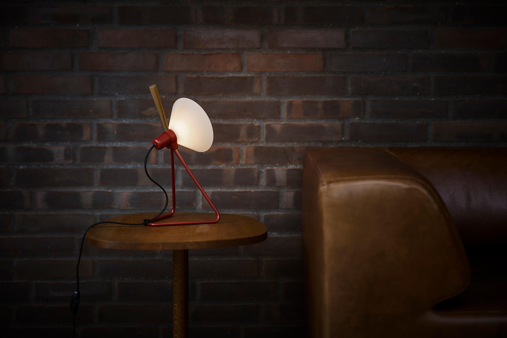Table lamp MODEL 356 SPOT red