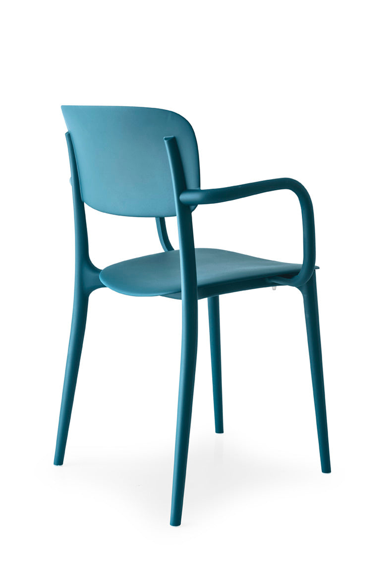 Sessel mit Armlehnen LIBERTY blau