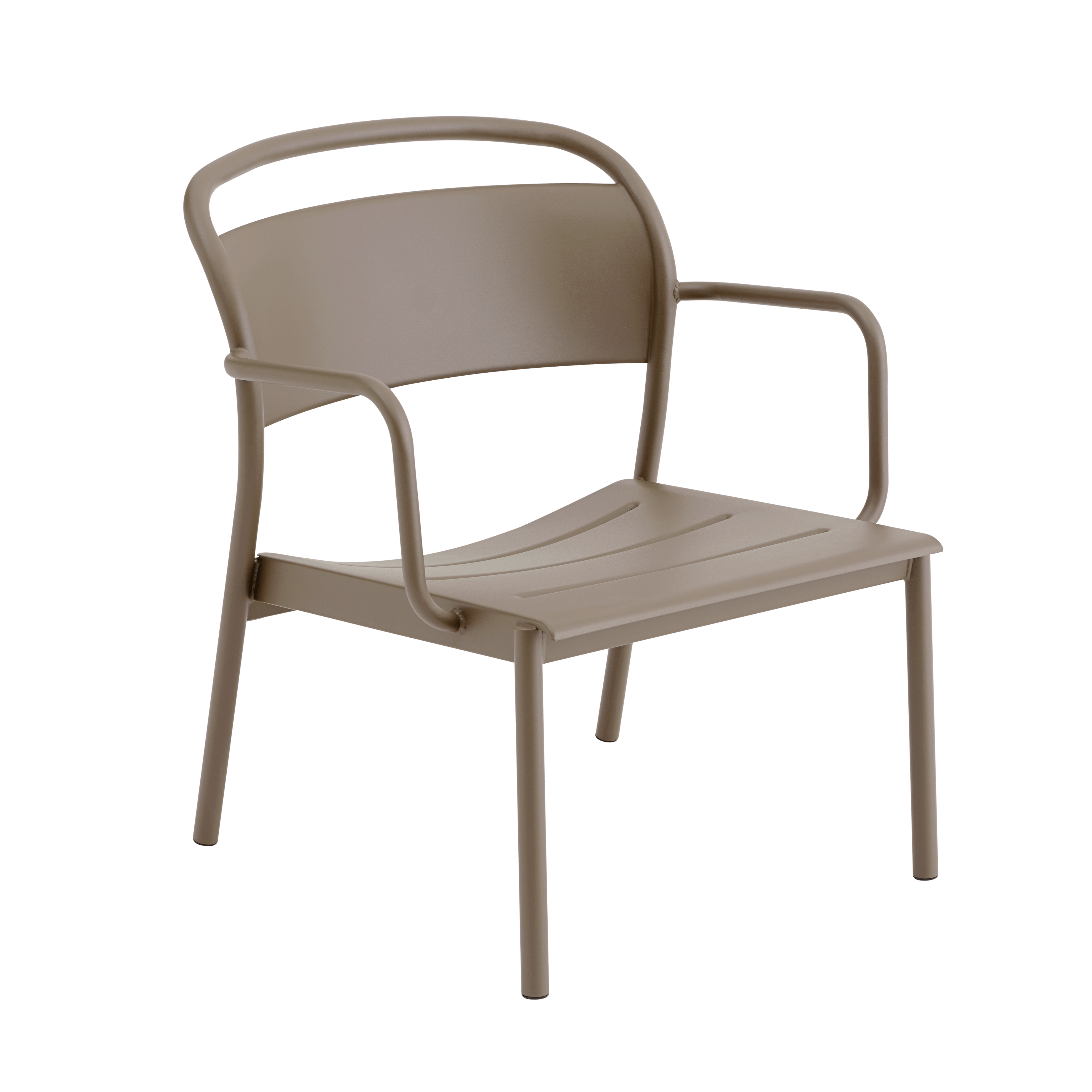 Outdoor Armchair LINEAR taupe steel