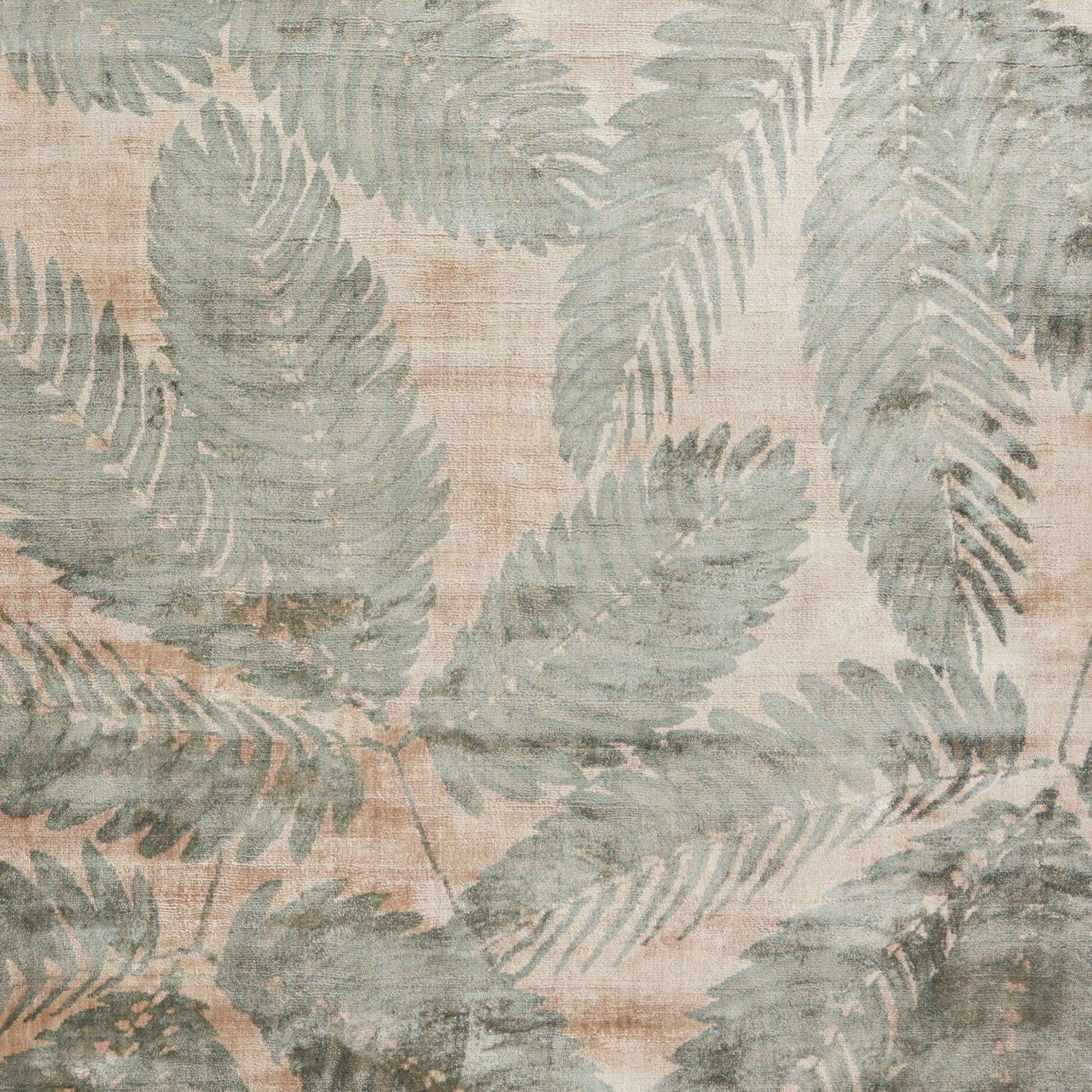 Teppich AMBROSIA beige mit grünem