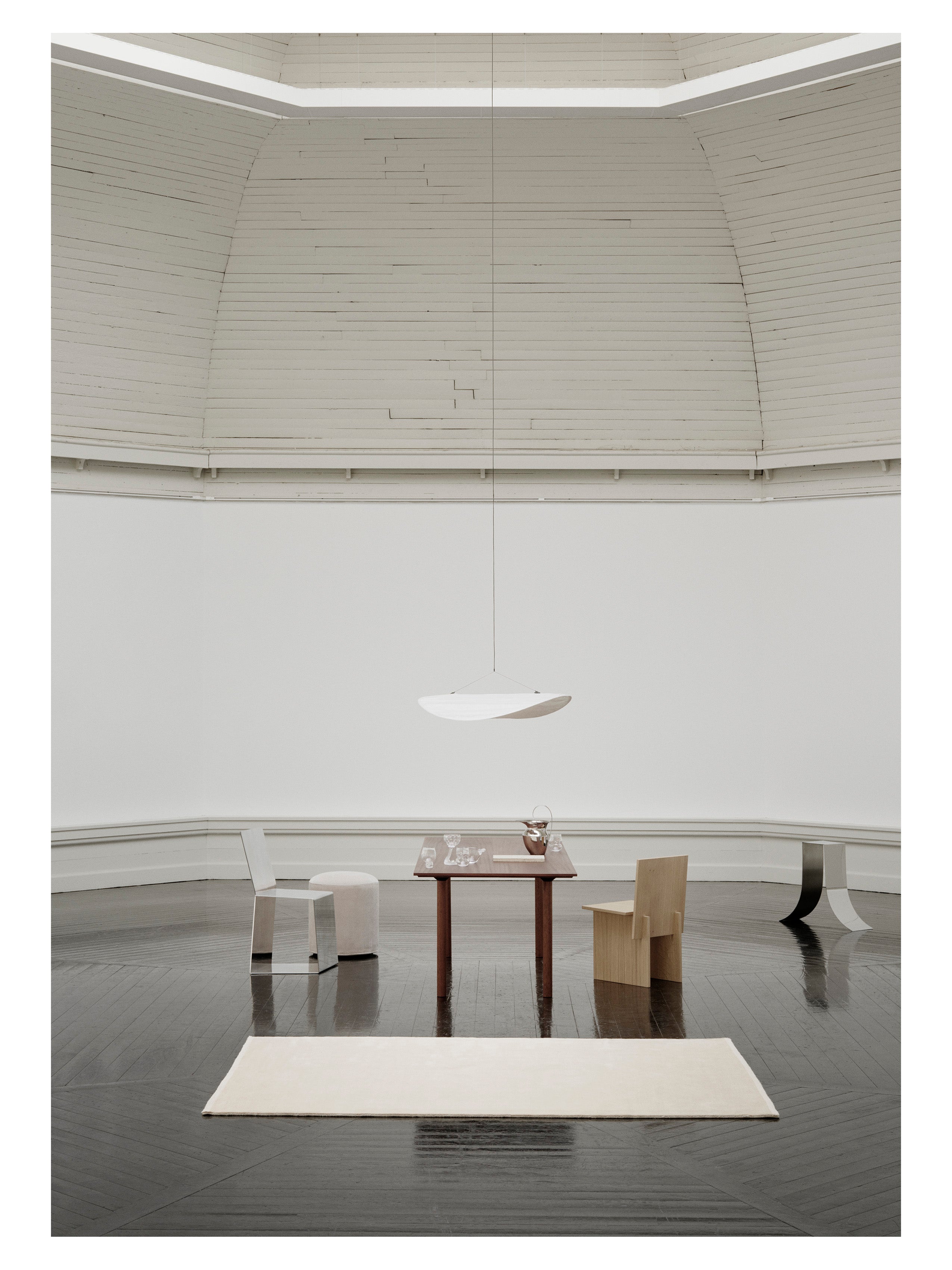 Teppich HALO CLOUD - OZEAN graublau