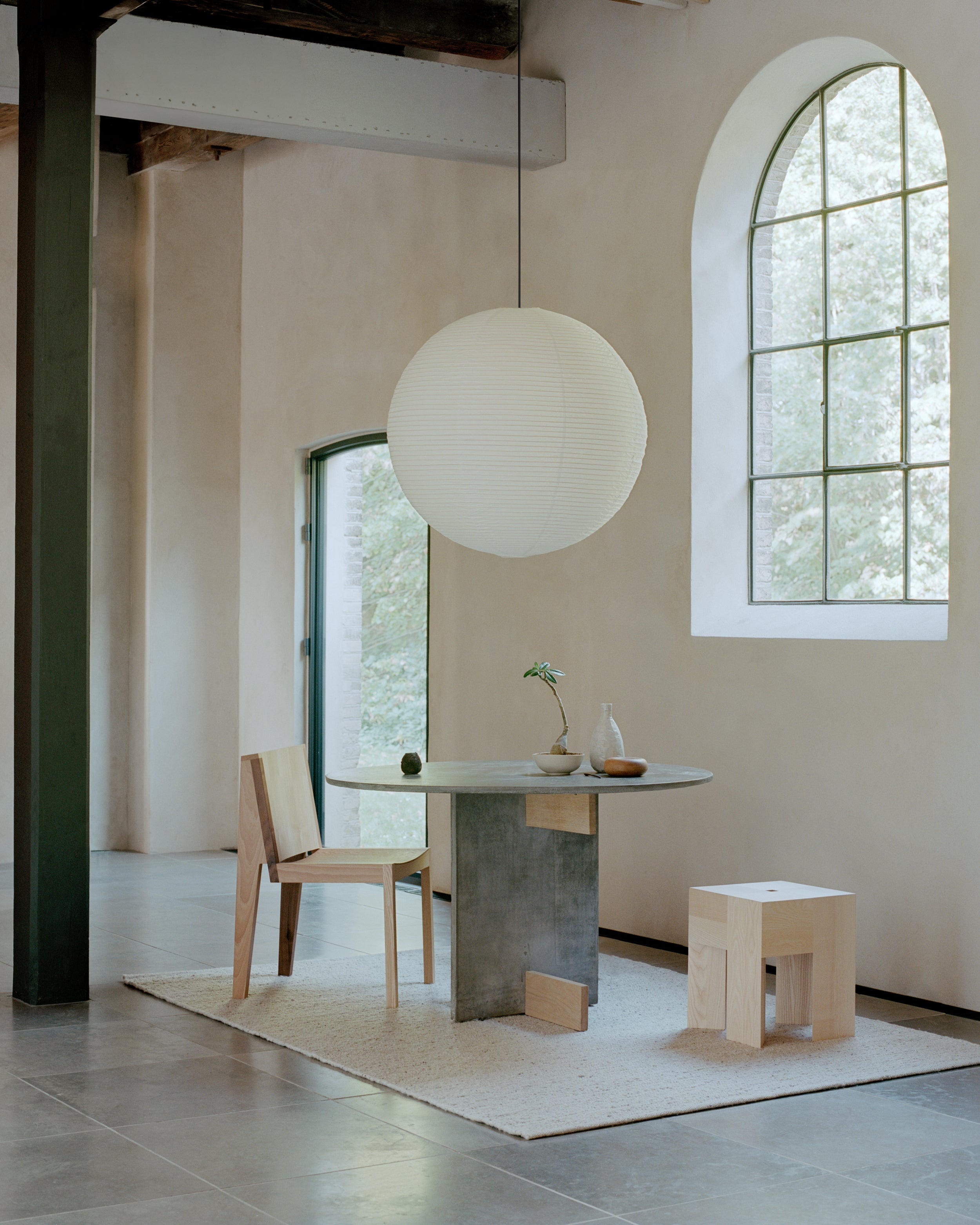 MELANGE SKY Rug - MARBLE beige mélange