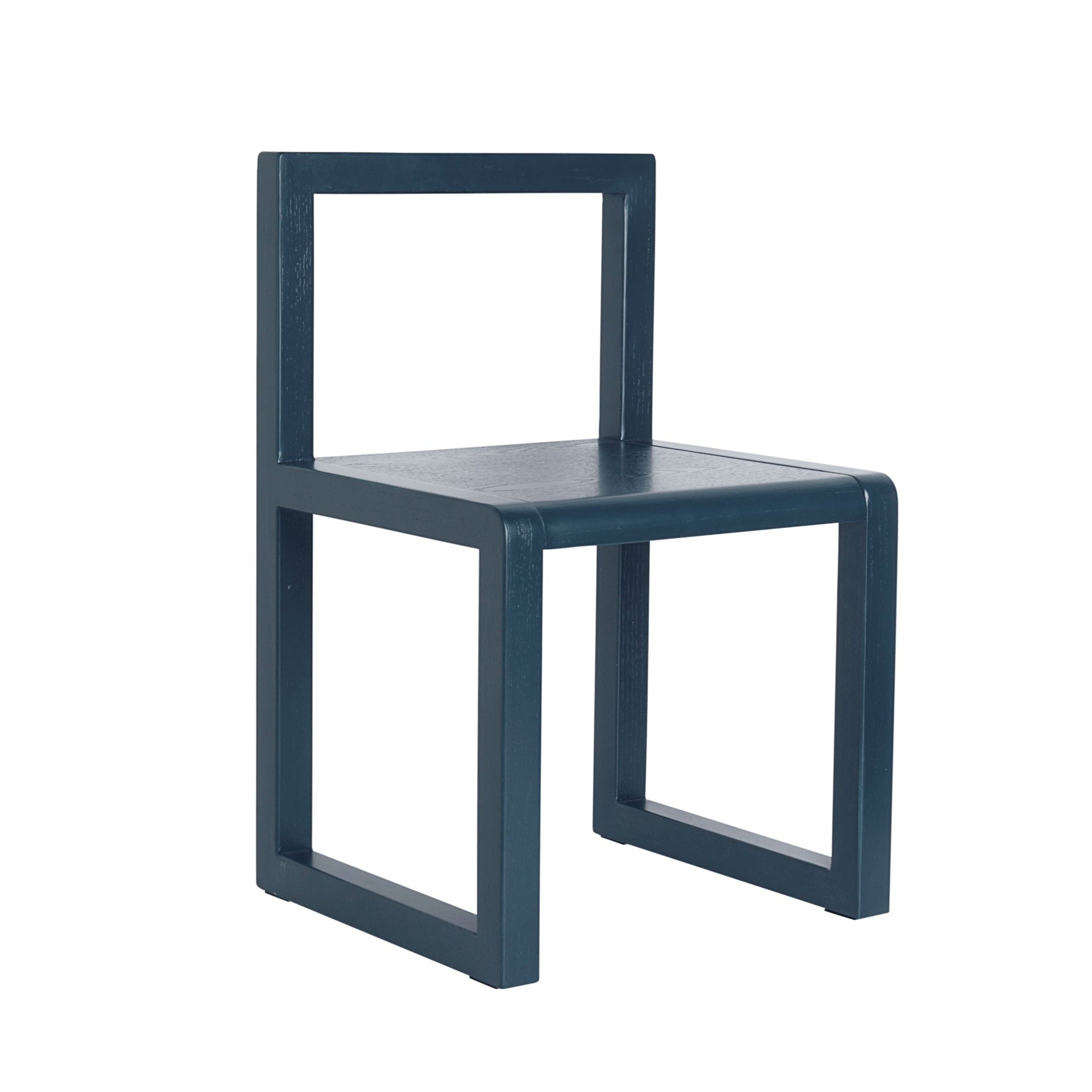 LITTLE ARCHITECT children's chair dark blue