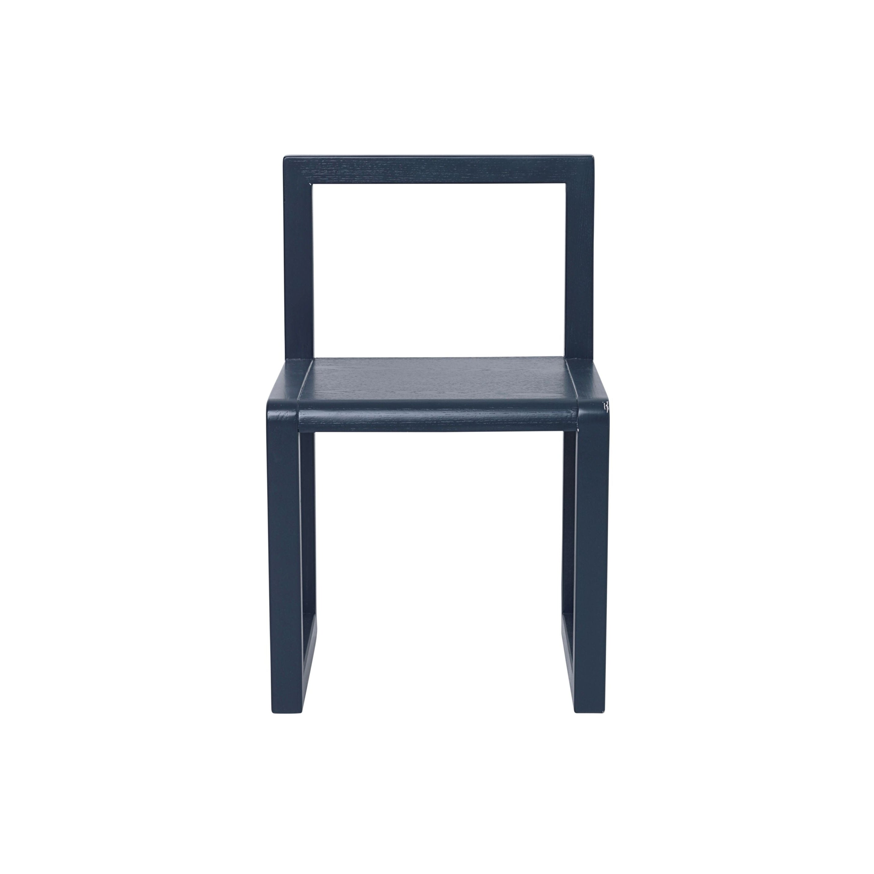 LITTLE ARCHITECT children's chair dark blue