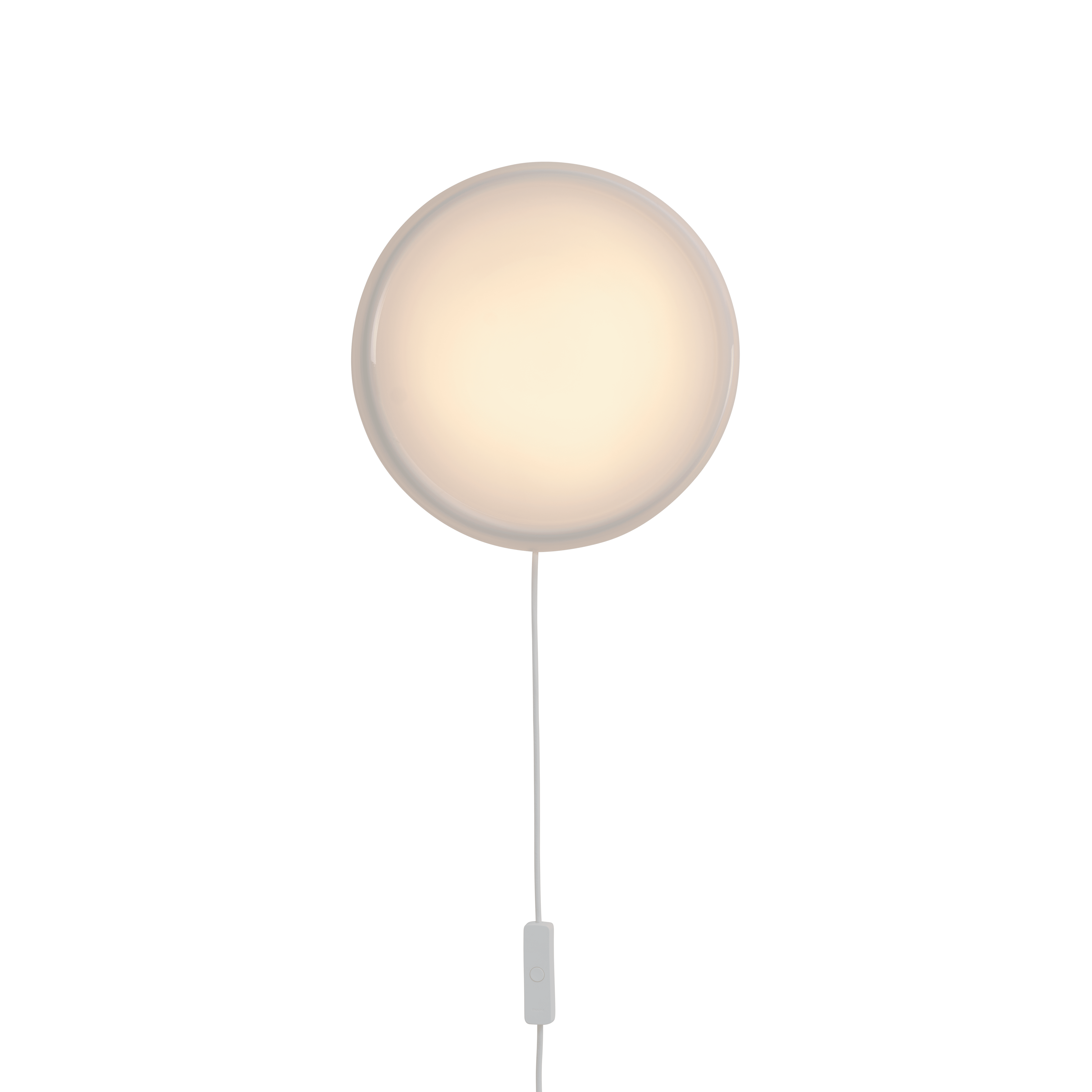 Lampa ścienna LOOPED biały