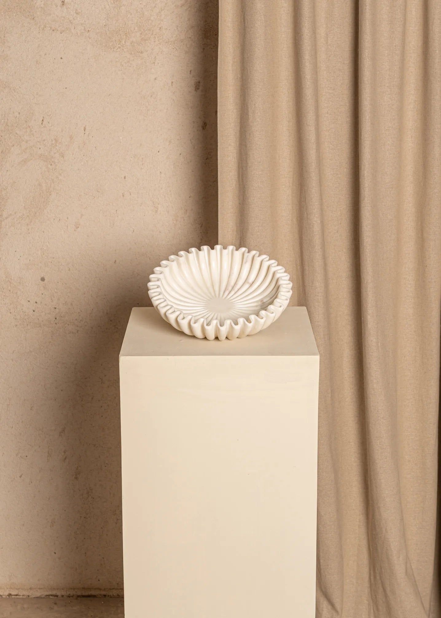 Misa LOTUSO weißer Marmor