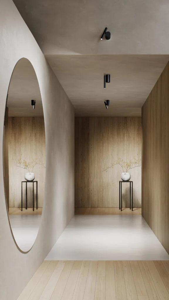 Schwarz -schwarze Wandlampe