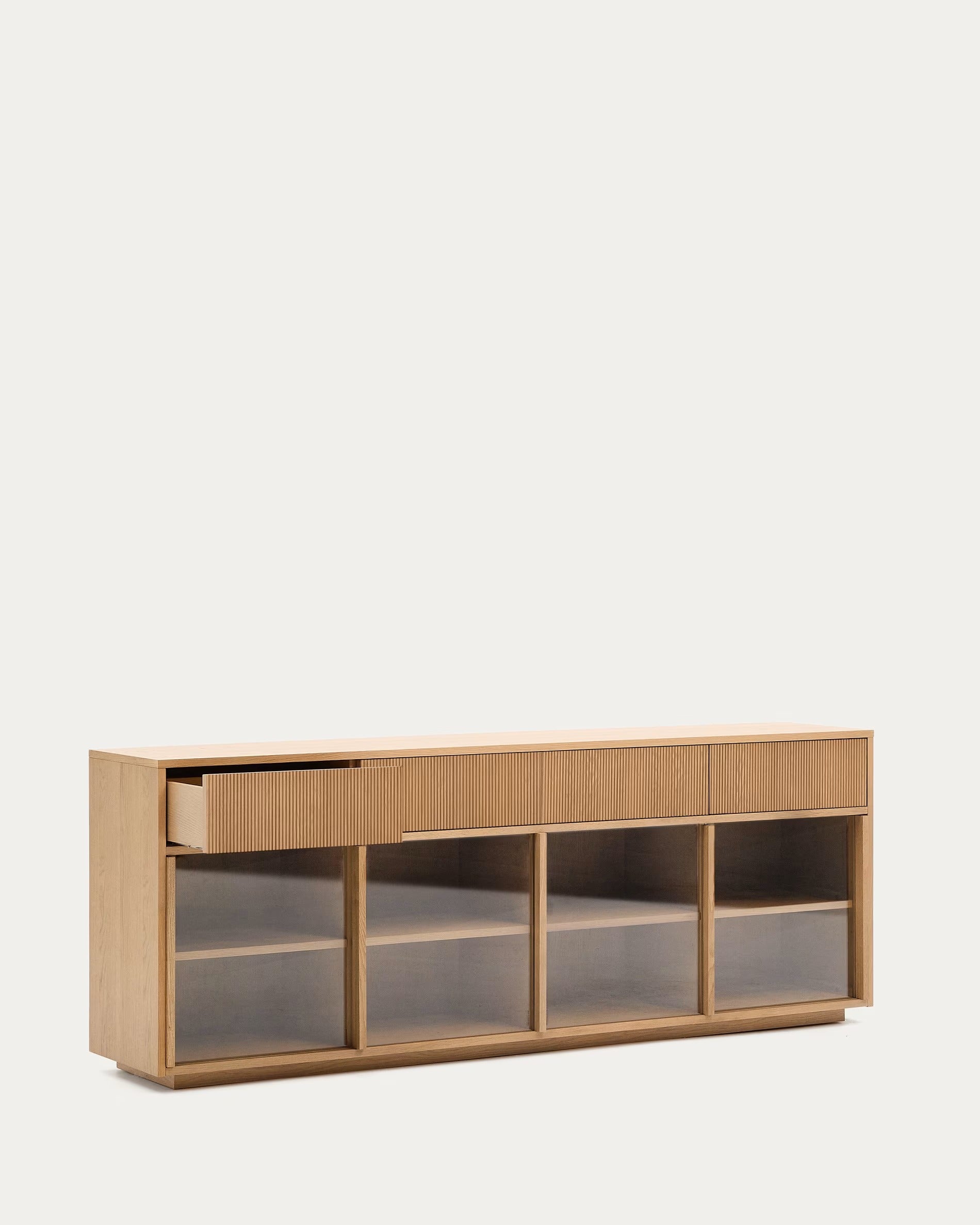 Helvine Oak Veneer Sideboard
