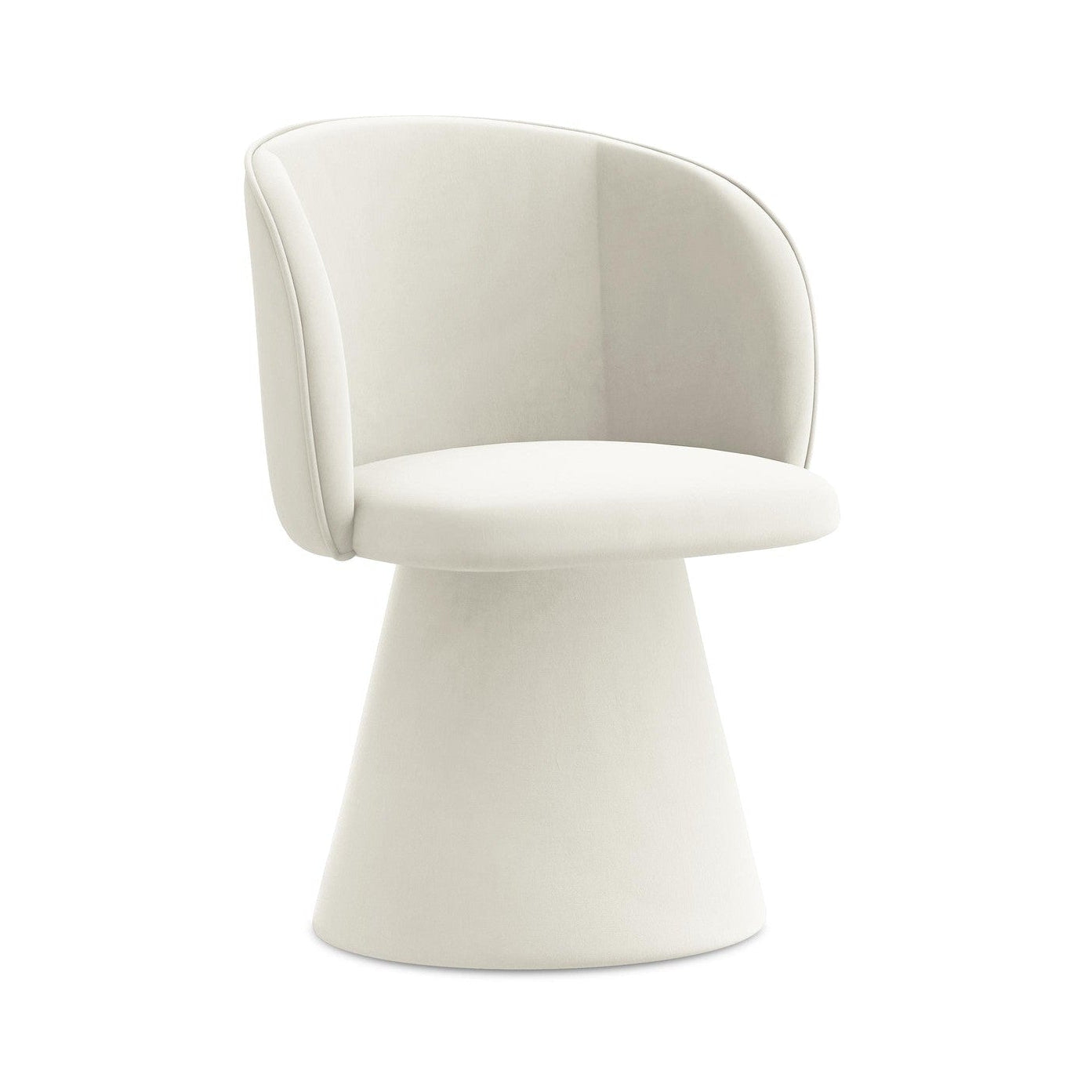 Velvet Chair MAIA Light Beige
