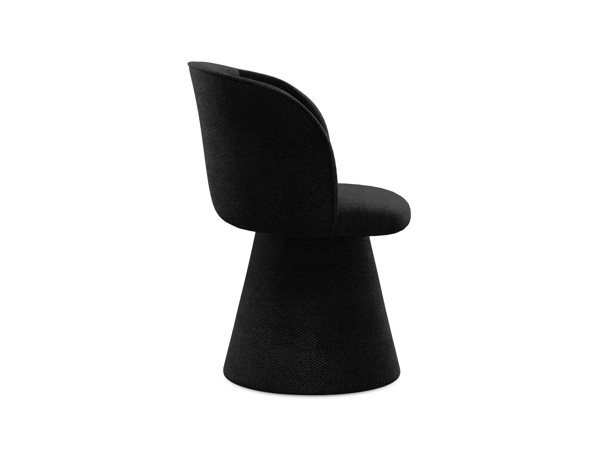 Stuhl MAIA schwarzes Boucle