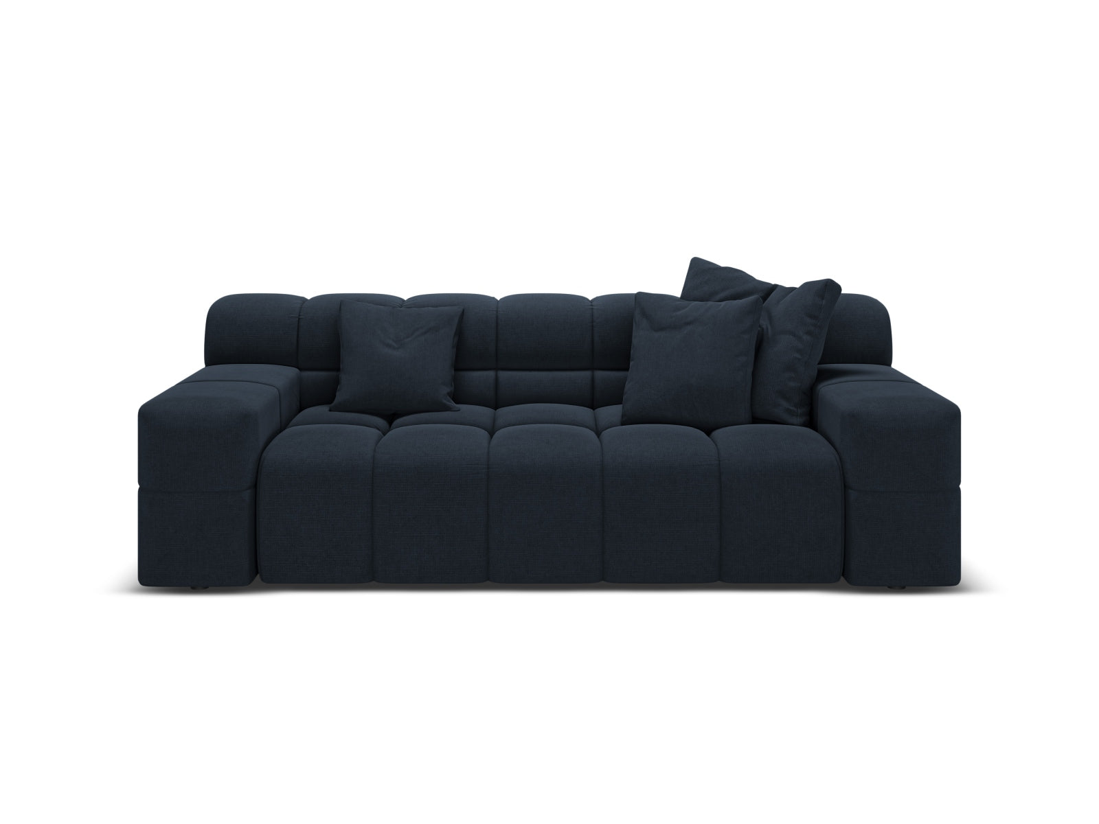 Sofa 2-sitzig AGAVE granatblau Chenille