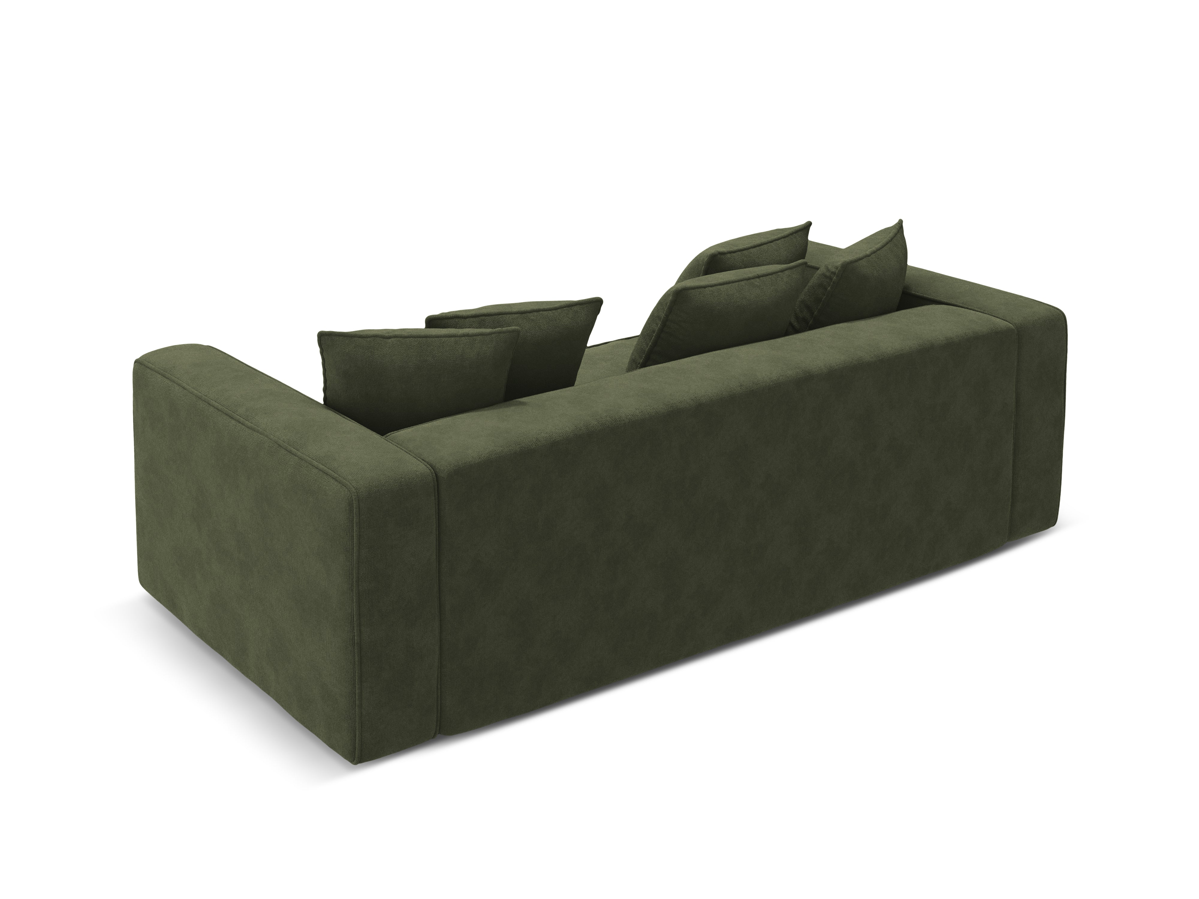 Samtsofa mit Schlaf-Funktion RIBES grün