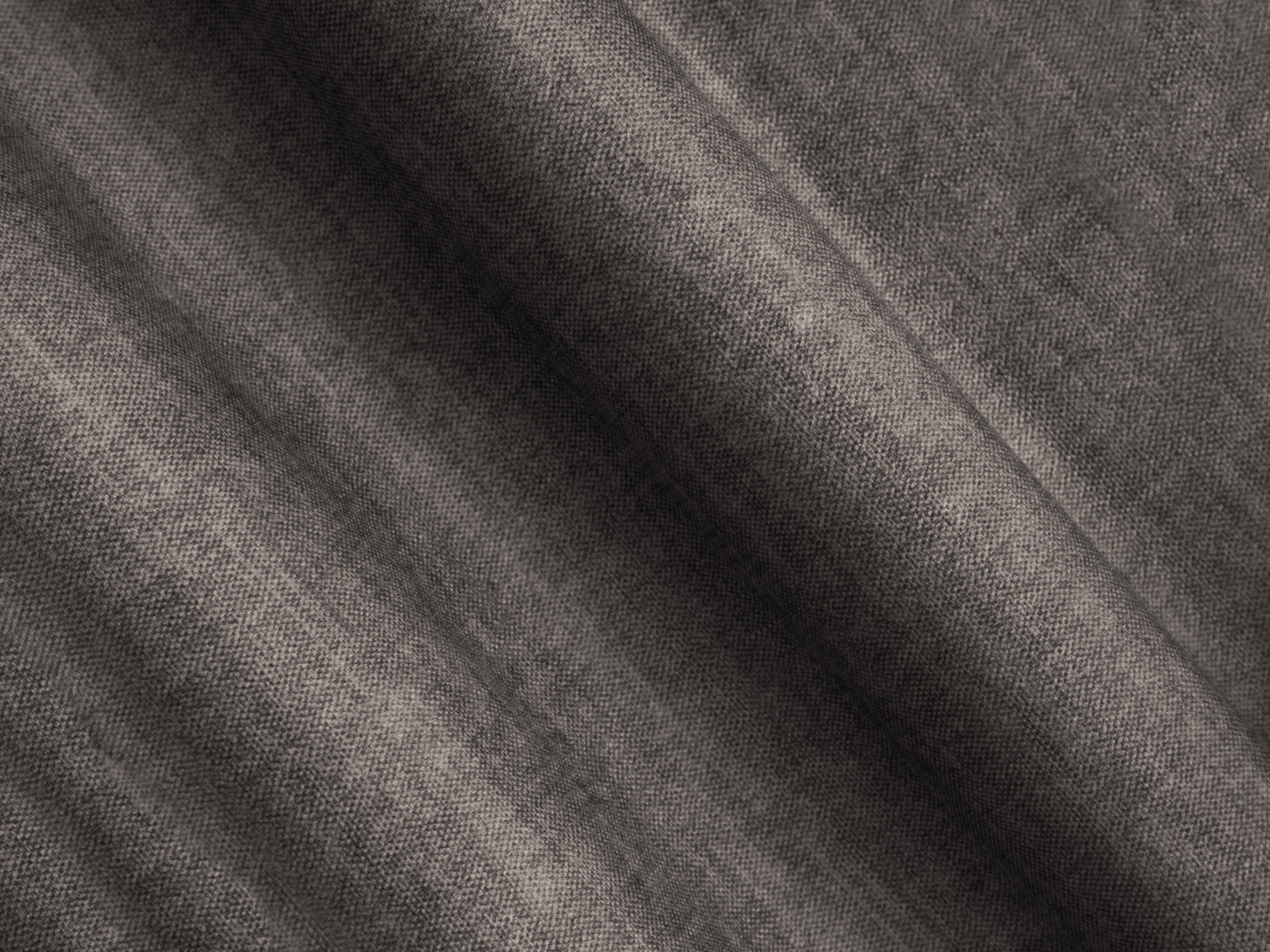 Velvet sofa with sleeping function RIBES gray