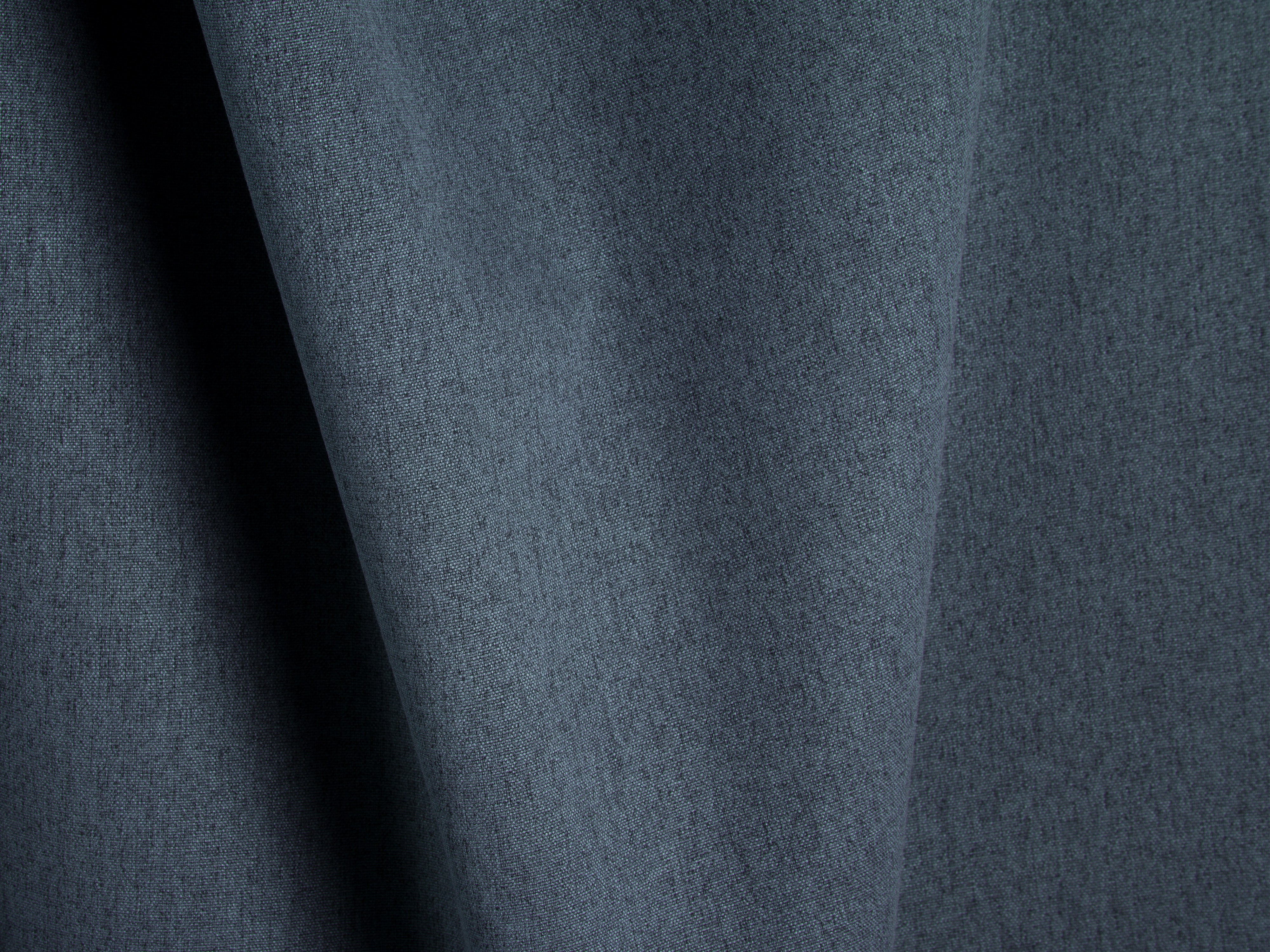 Sofa mit Schlaffunktion RIBES jeansblau Chenille