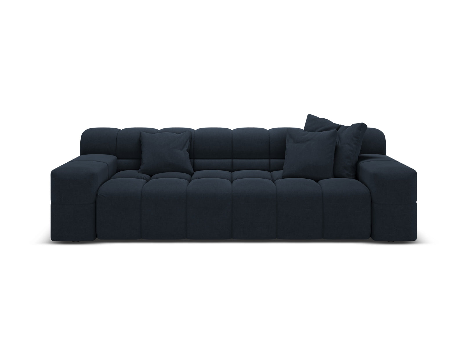 3-seater Sofa AGAVE navy chenille