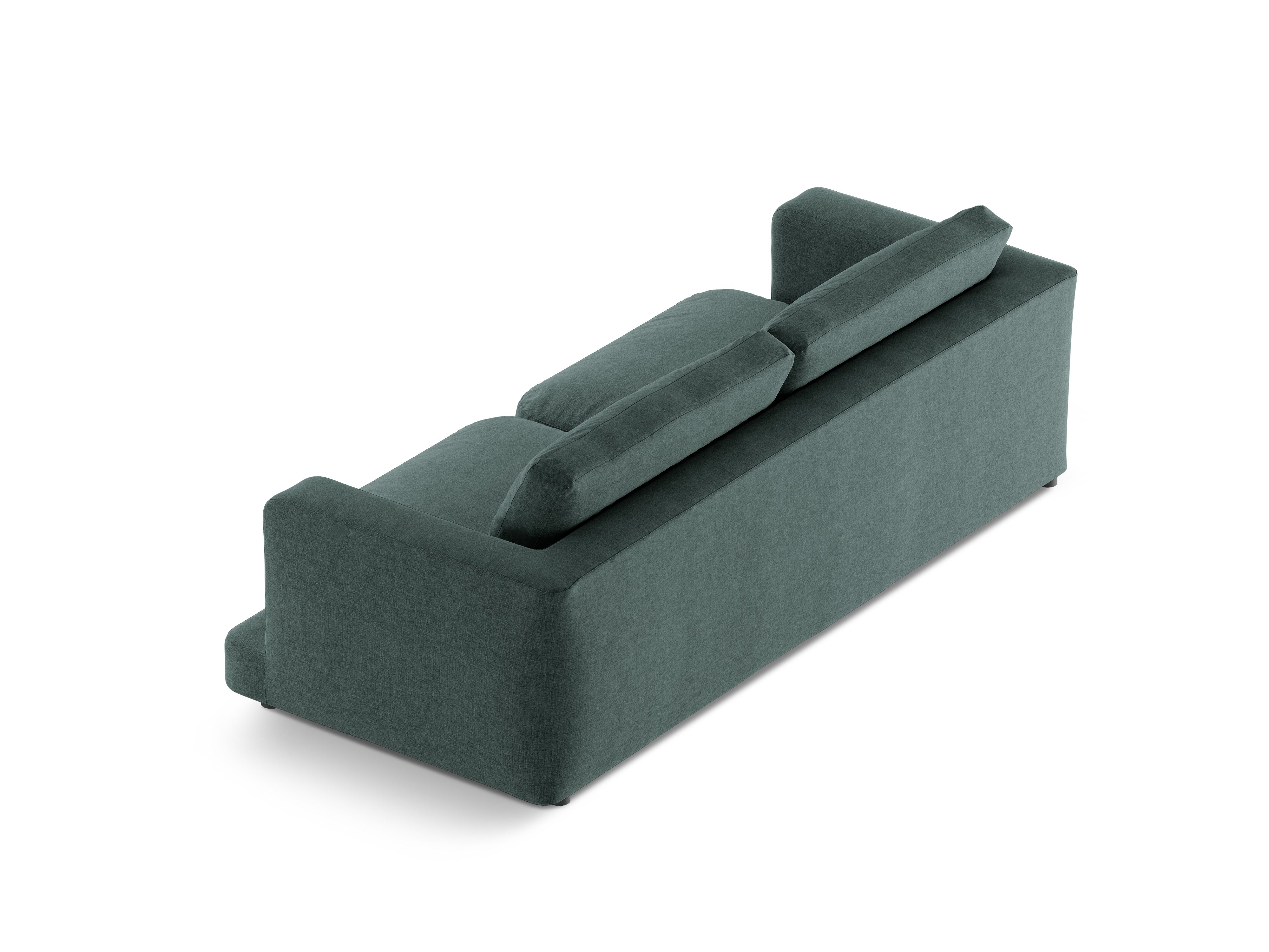 Sofa 3-Sitzer DAPHNE meergrün Chenille