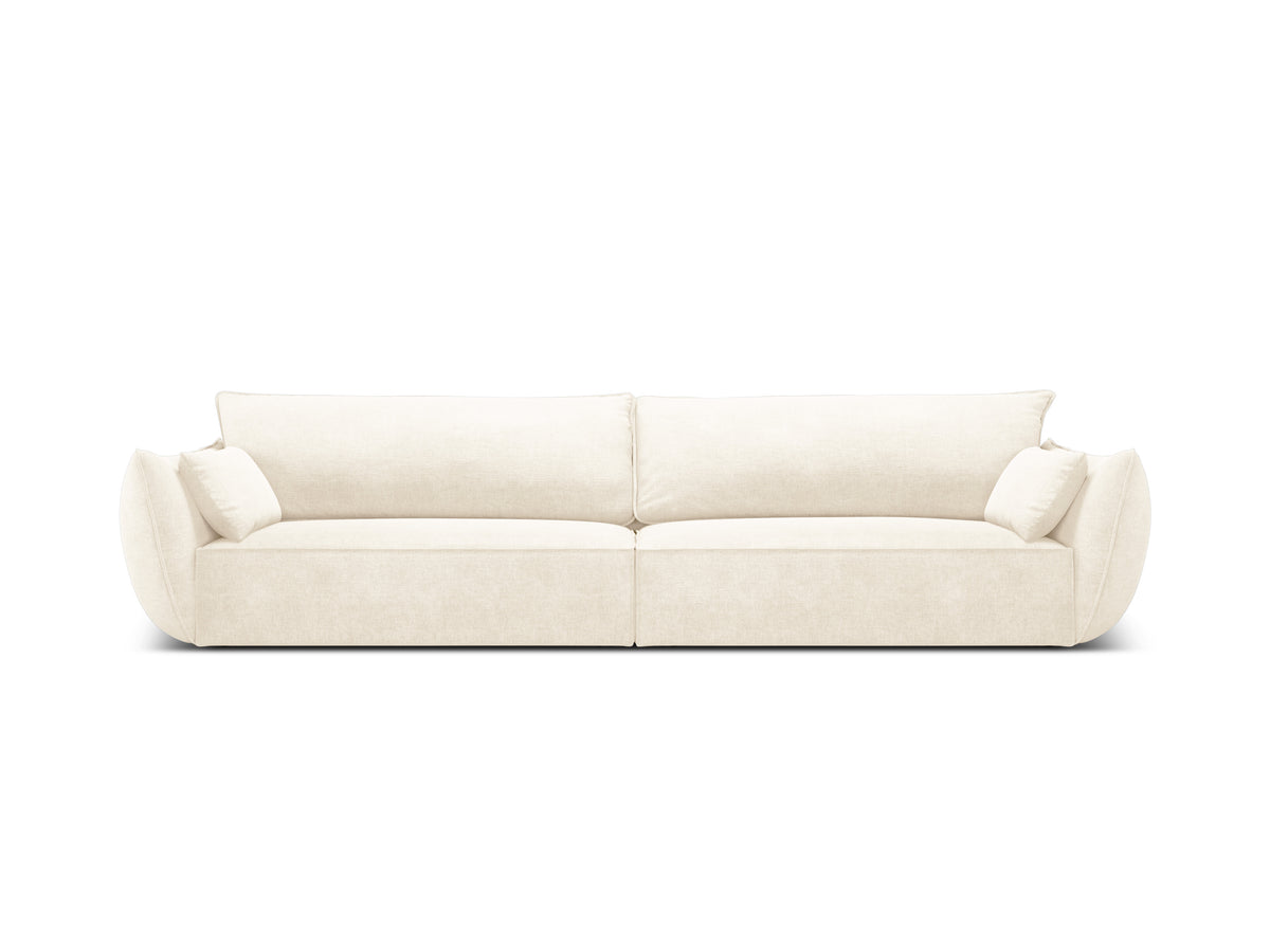 Sofa im Sofa-Stoff aus 4-Sitzer Vanda Light Beige