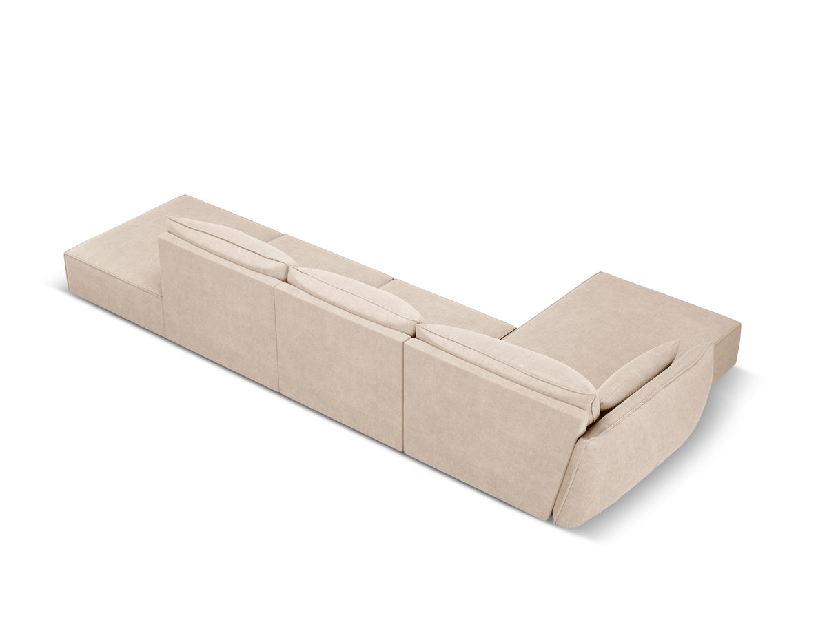 Eine Ecke im Szenil -Stoff links -offenes Vanda Beige