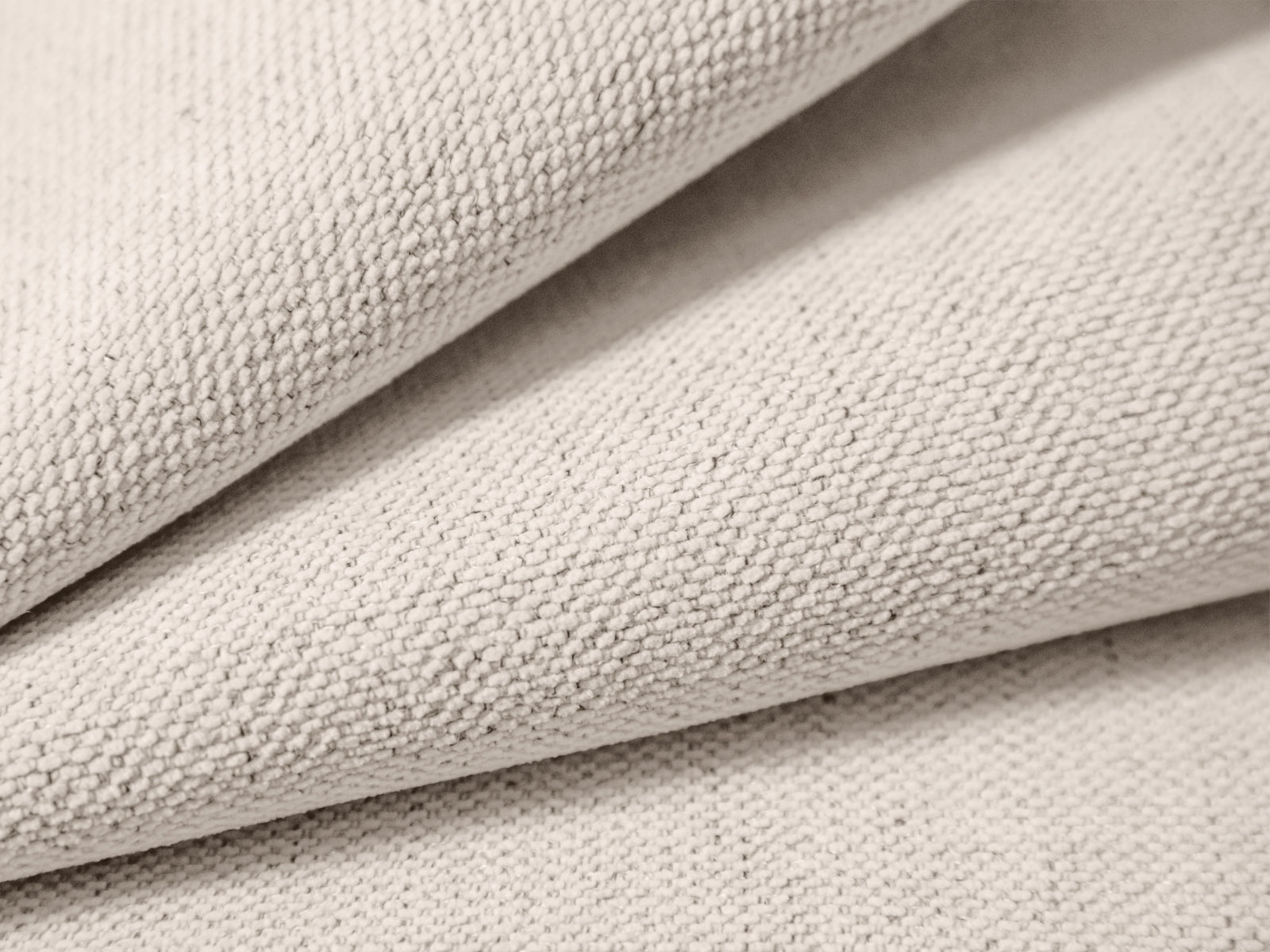 Zweisitzer-Ecksofa links AGAVE hellbeige Chenille