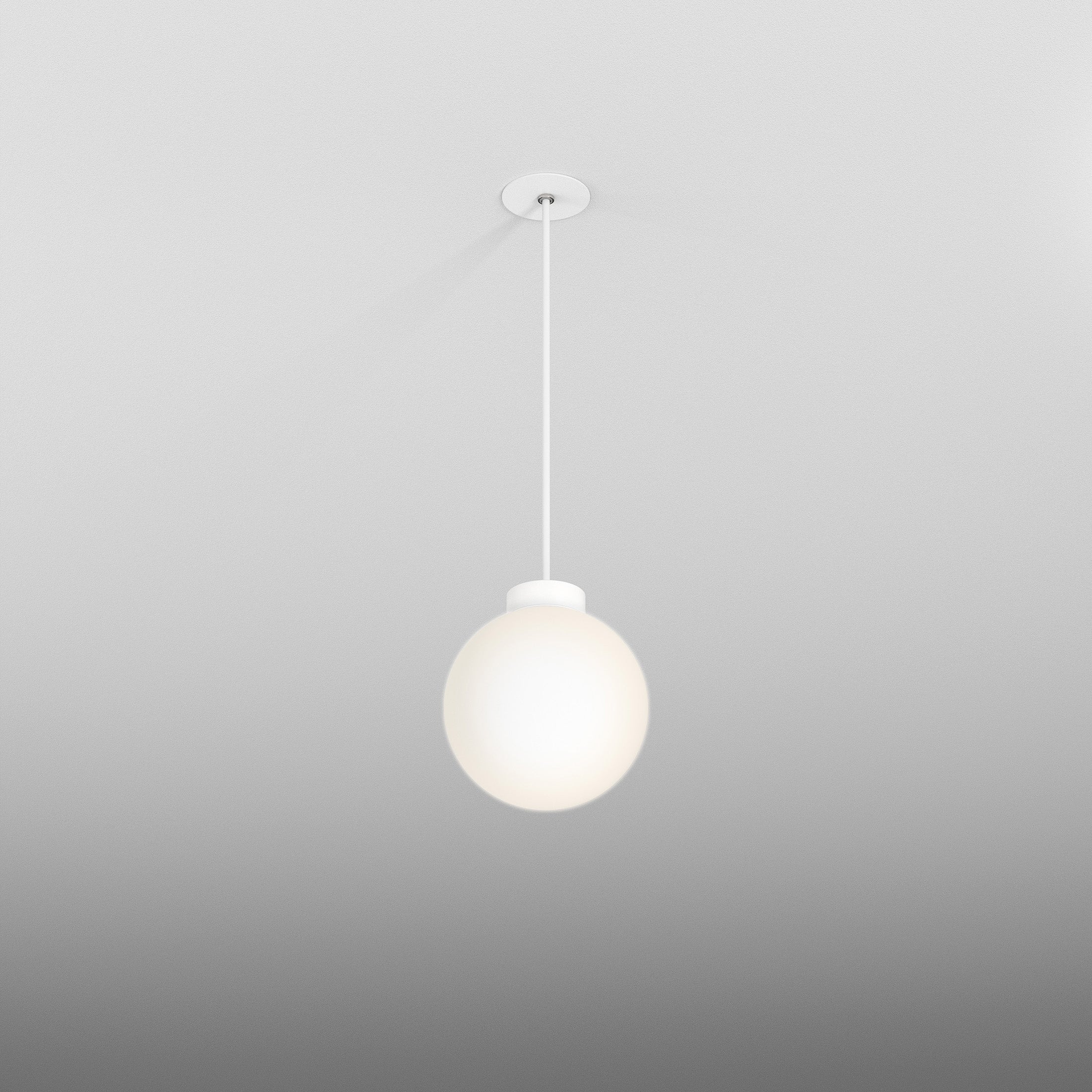 Pendelleuchte MODERN BALL SIMPLE G/K eingelassen