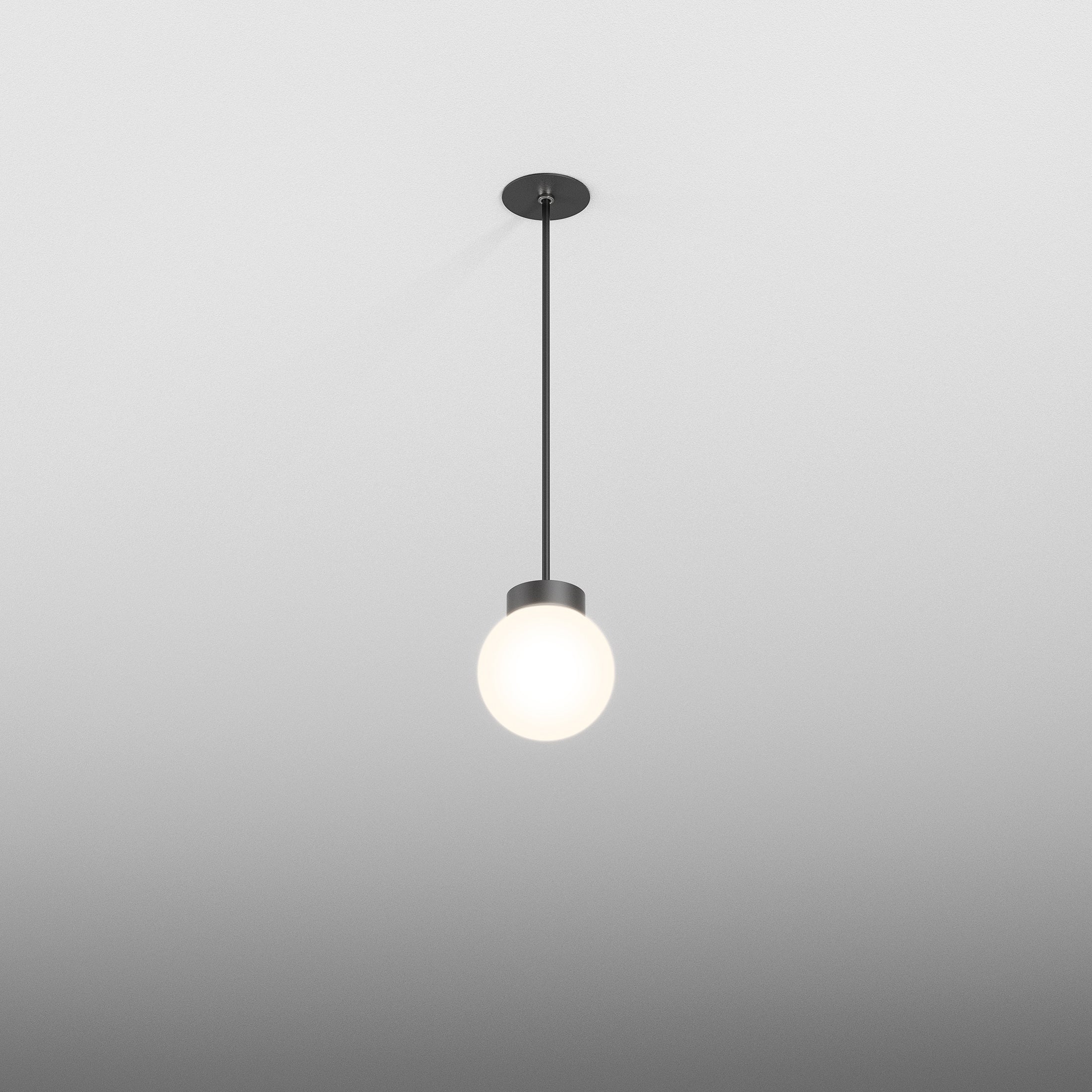 Pendelleuchte MODERN BALL SIMPLE G/K eingelassen