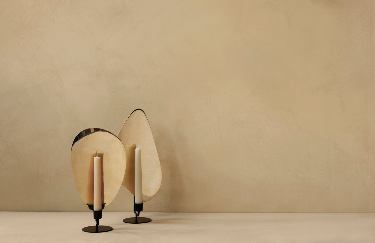 Kerzenhalter FLAMBEAU grau