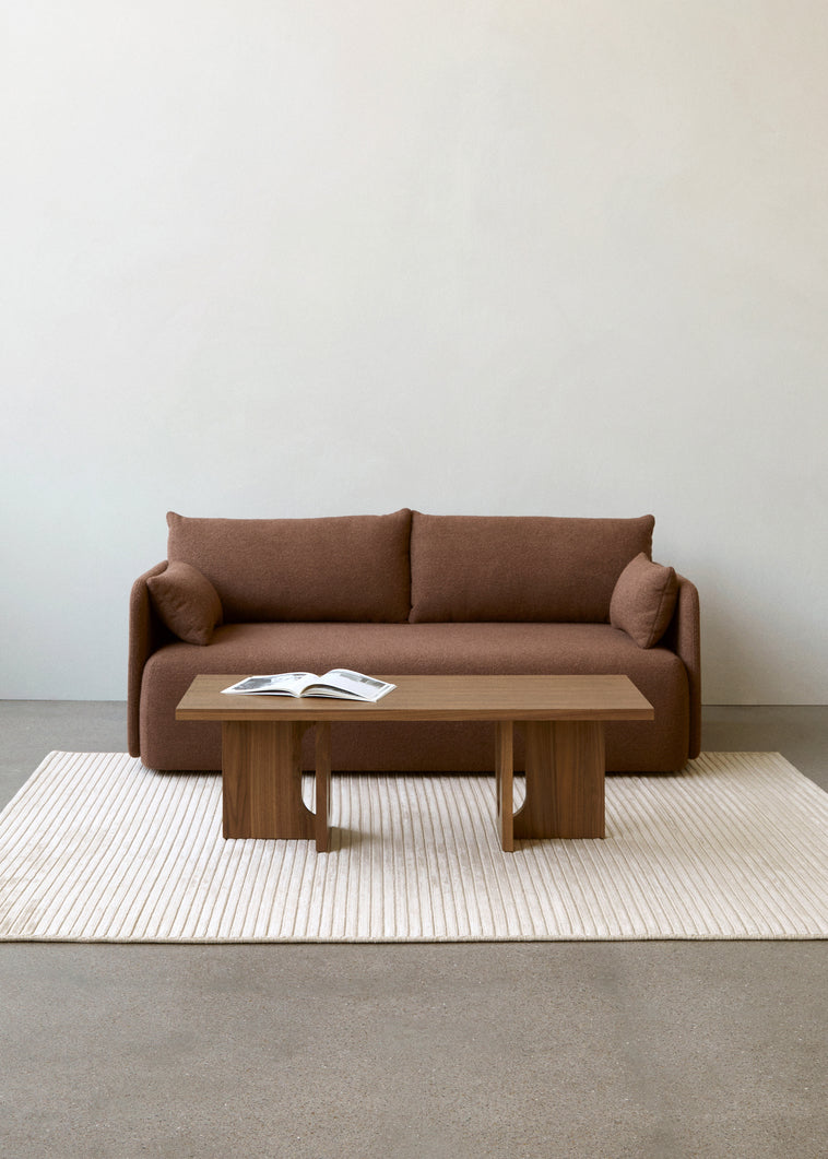 3-seater OFFSET mustard sofa