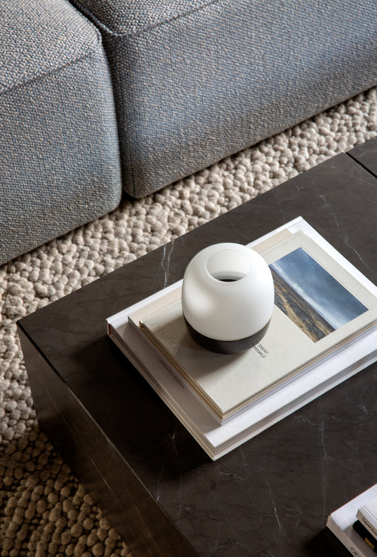 Couchtisch PLINTH grauer Marmor