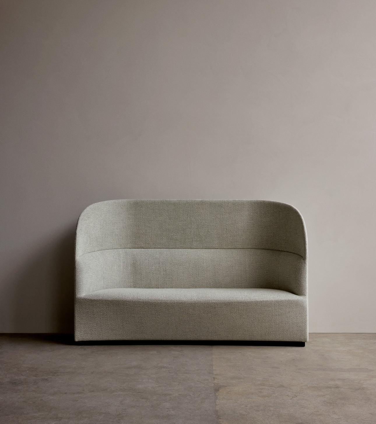 TEAROOM cream high-back sofa