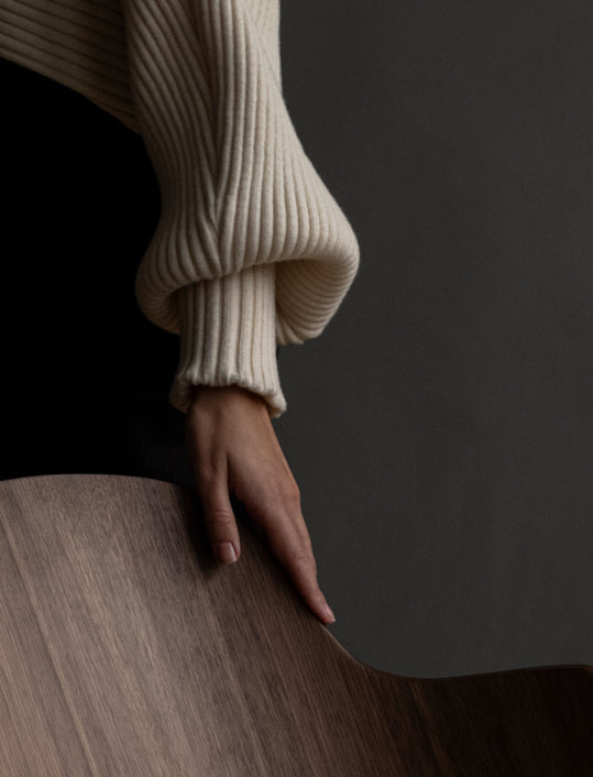 Stuhl PENGUIN braunes Leder