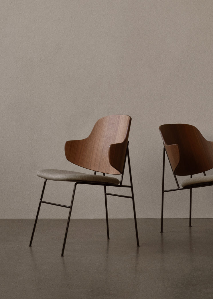 Sessel PENGUIN braunes Leder