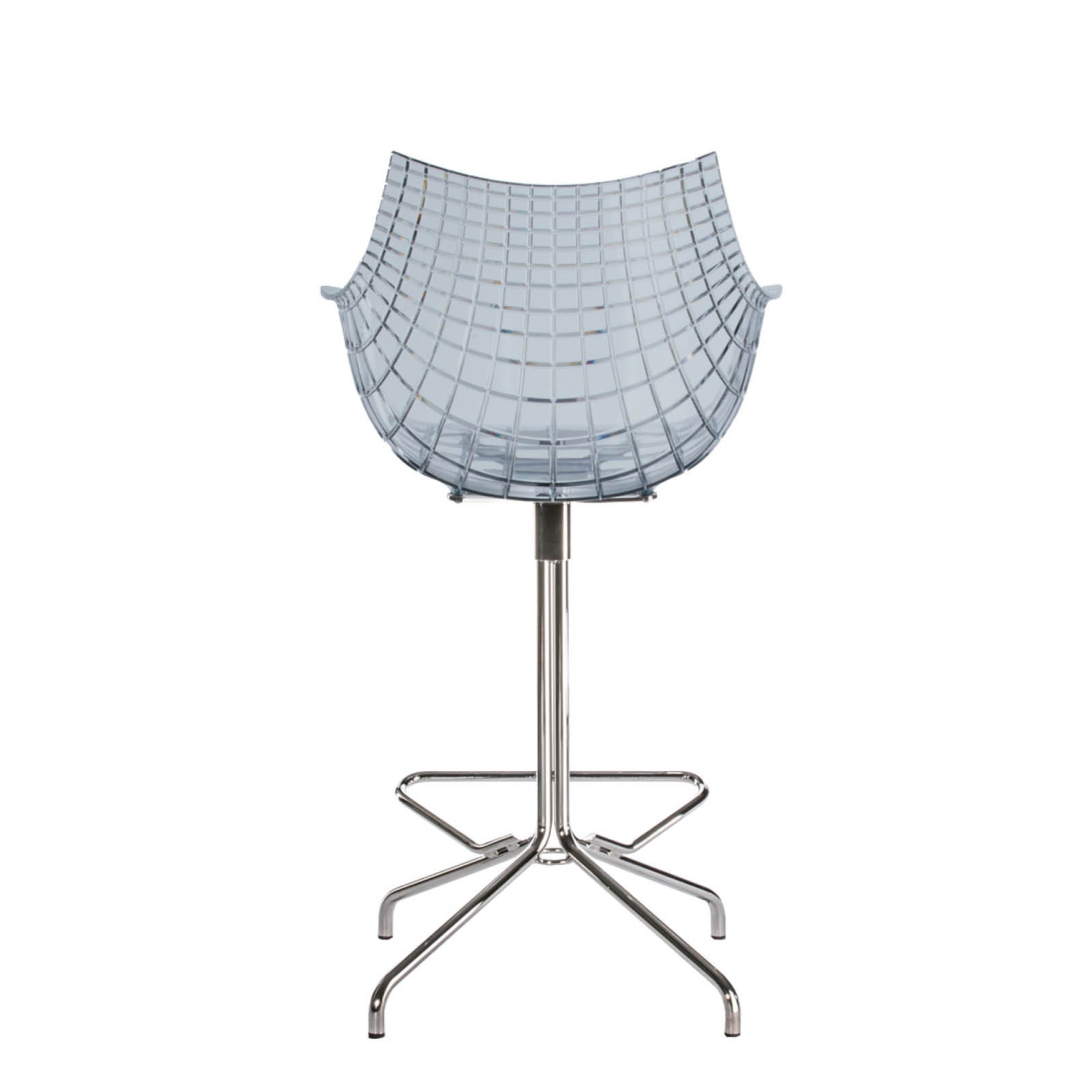 Meridiana Hocker rauchte mit einer Chrombasis