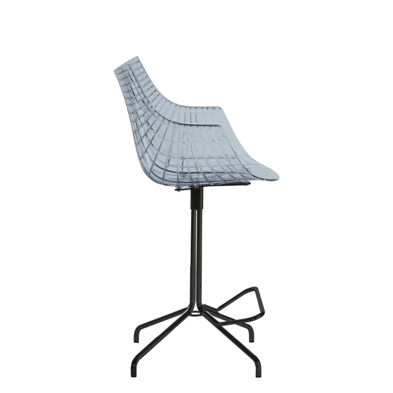 Meridiana Hocker Dymiony with a black base