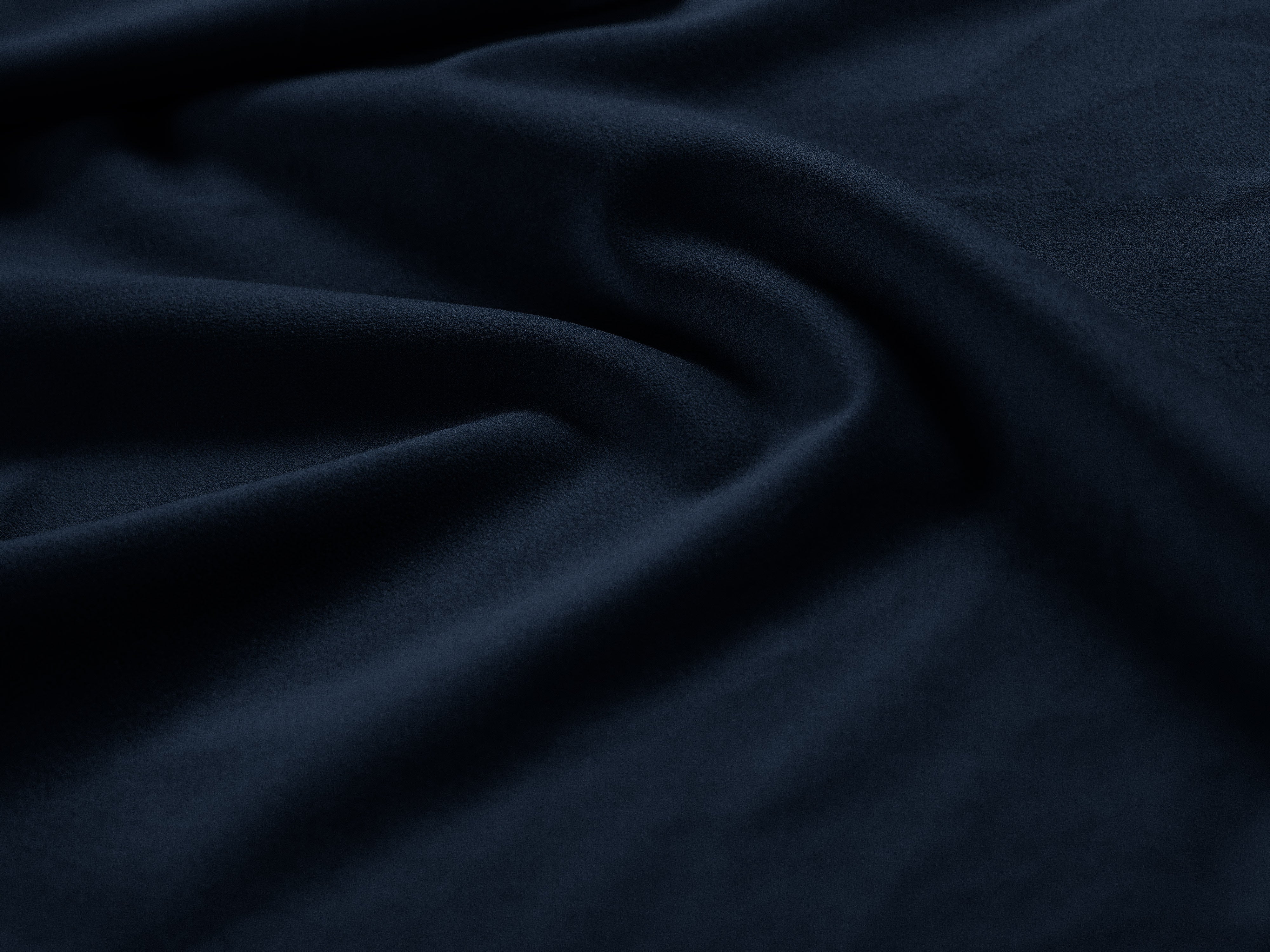 Sofa aus Samt für 3 Personen mit Schlaf-Funktion DAVID königsblau